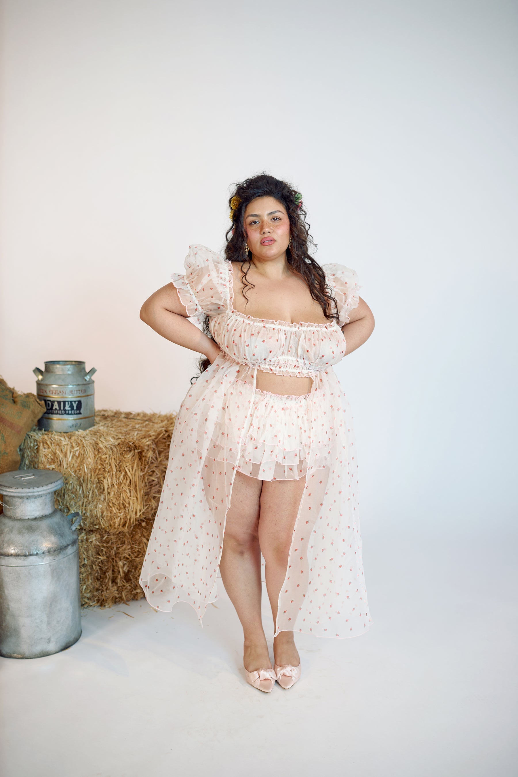 La Fraise Boudoir Dress