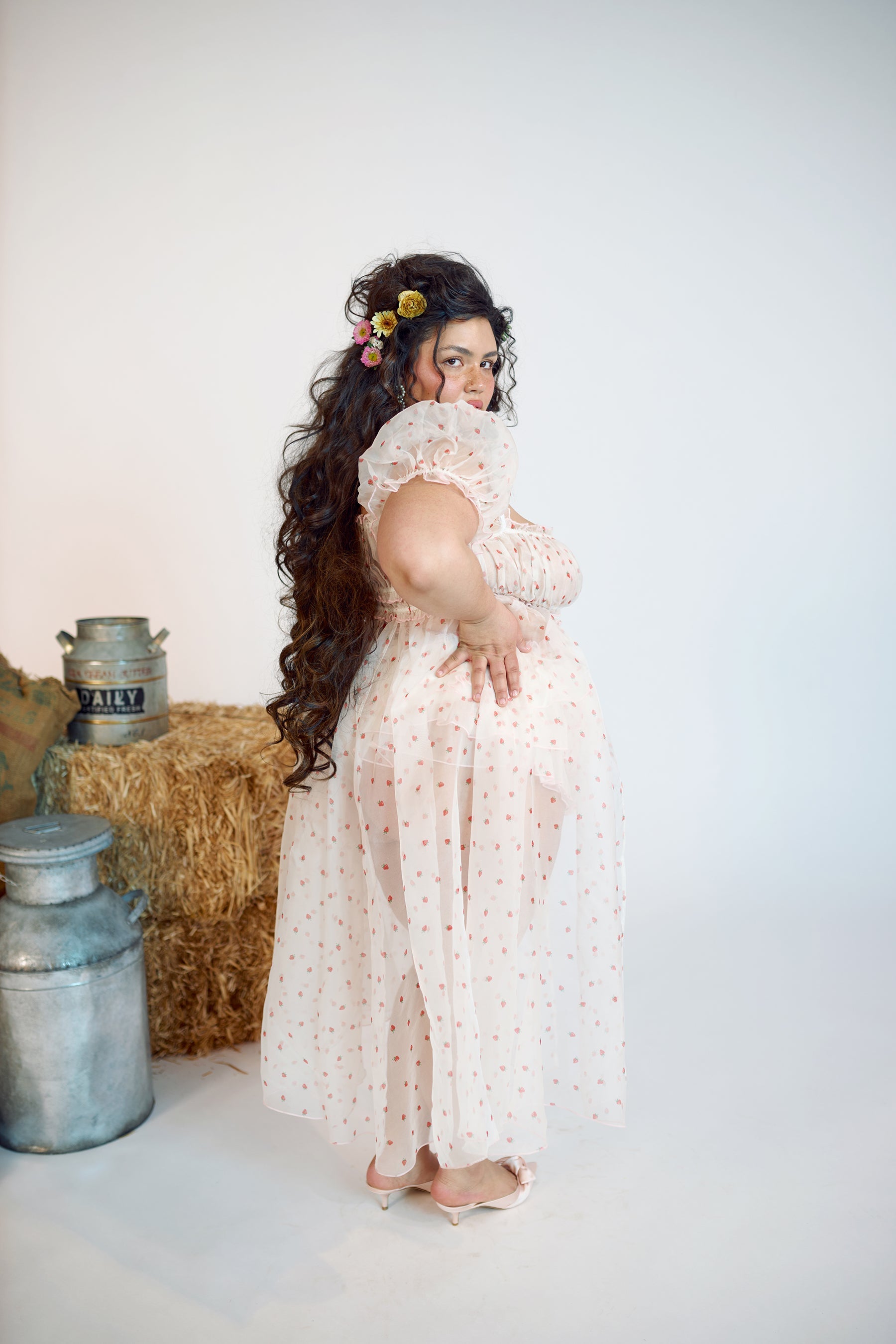 La Fraise Boudoir Dress