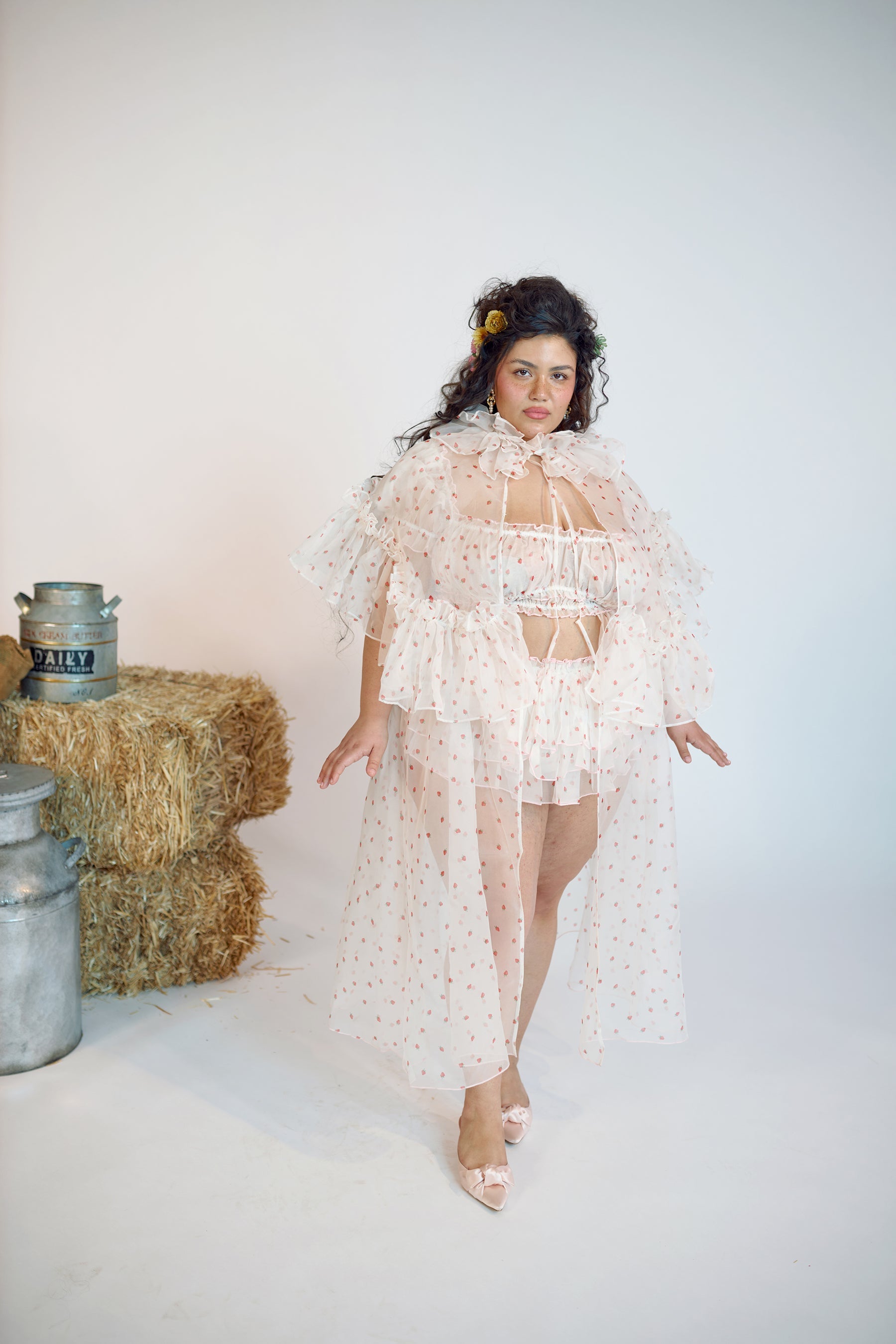 La Fraise Boudoir Dress