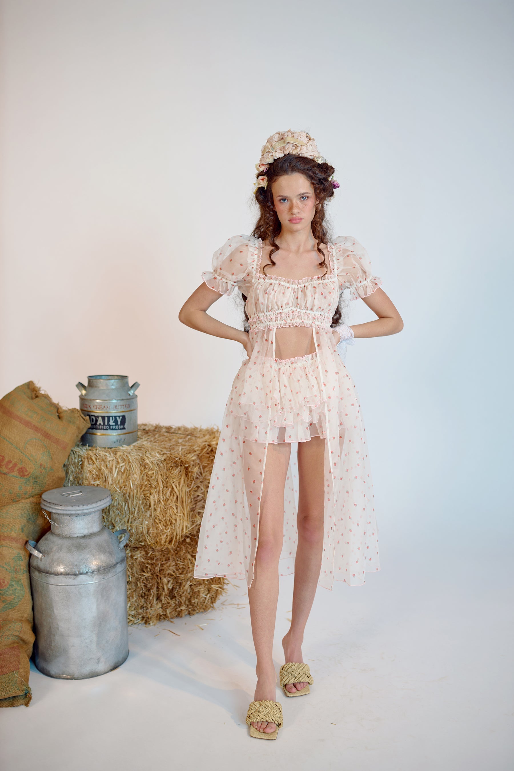 La Fraise Boudoir Dress