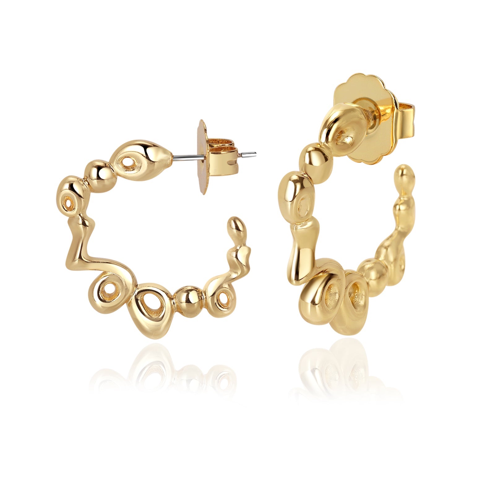Sunlit Hoops Earrings