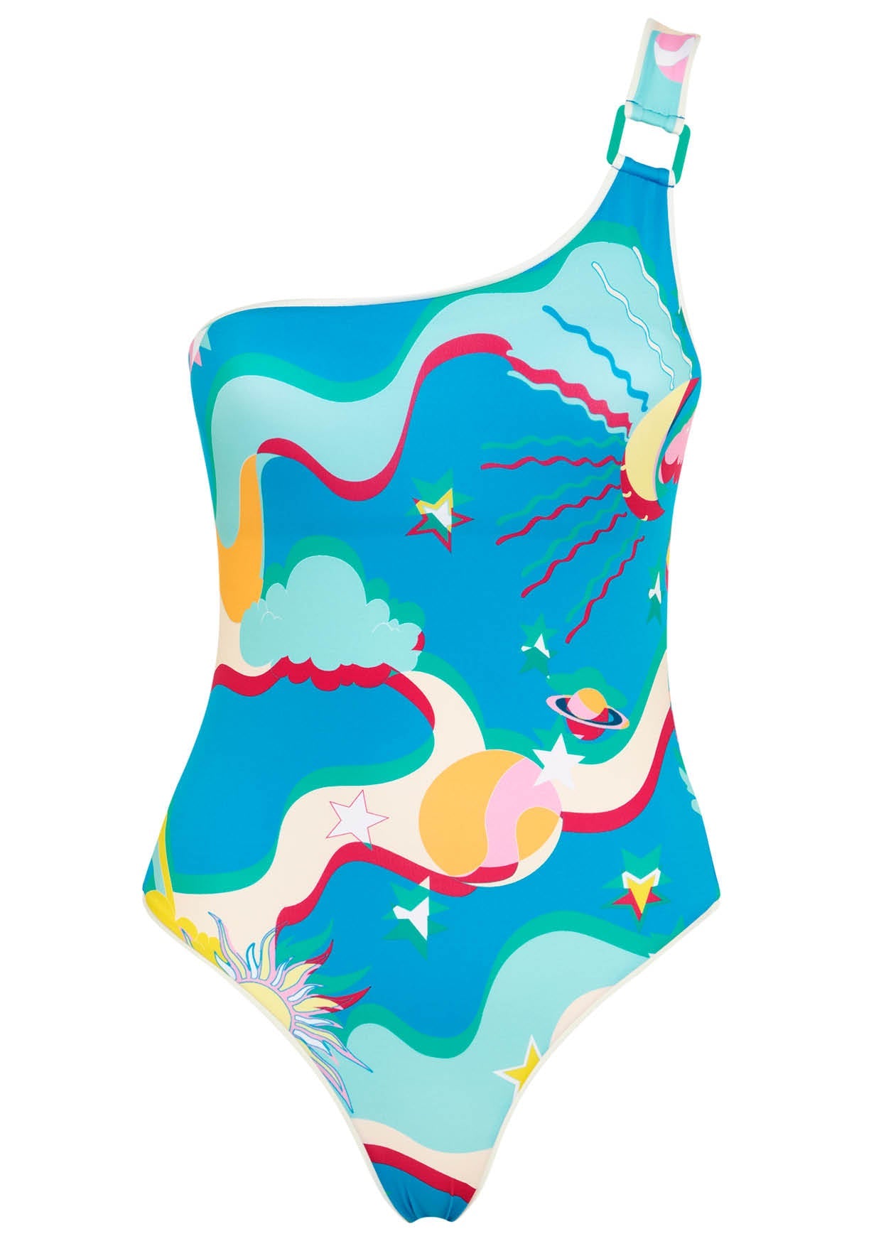 Image of product named astroelevator electra one piece by Paolita London