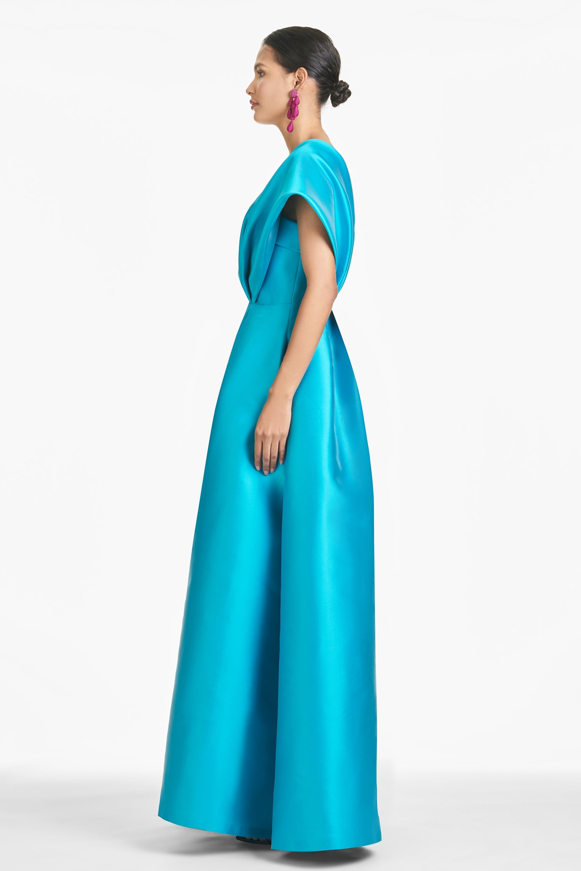 Clarissa Gown - Aqua - Final Sale