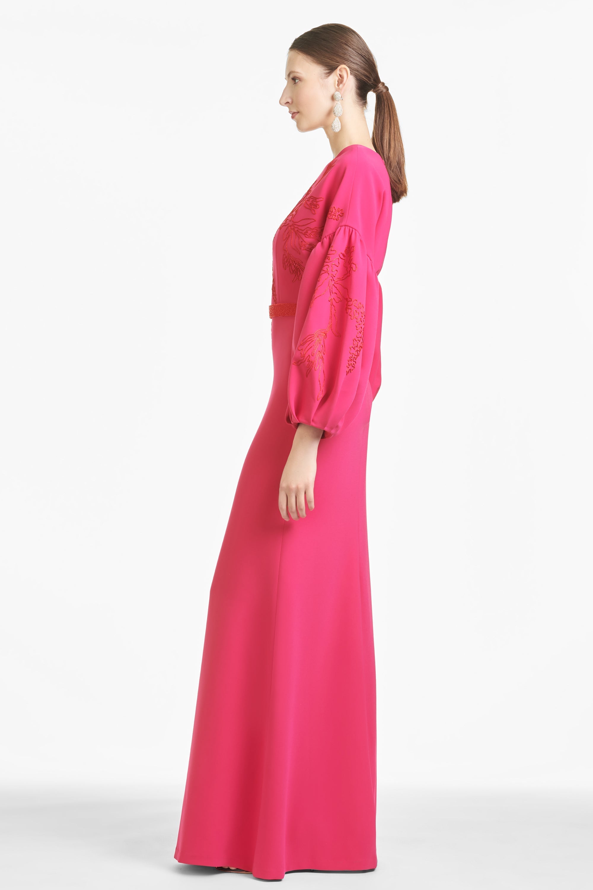 Aria Gown - Fuchsia - Final Sale