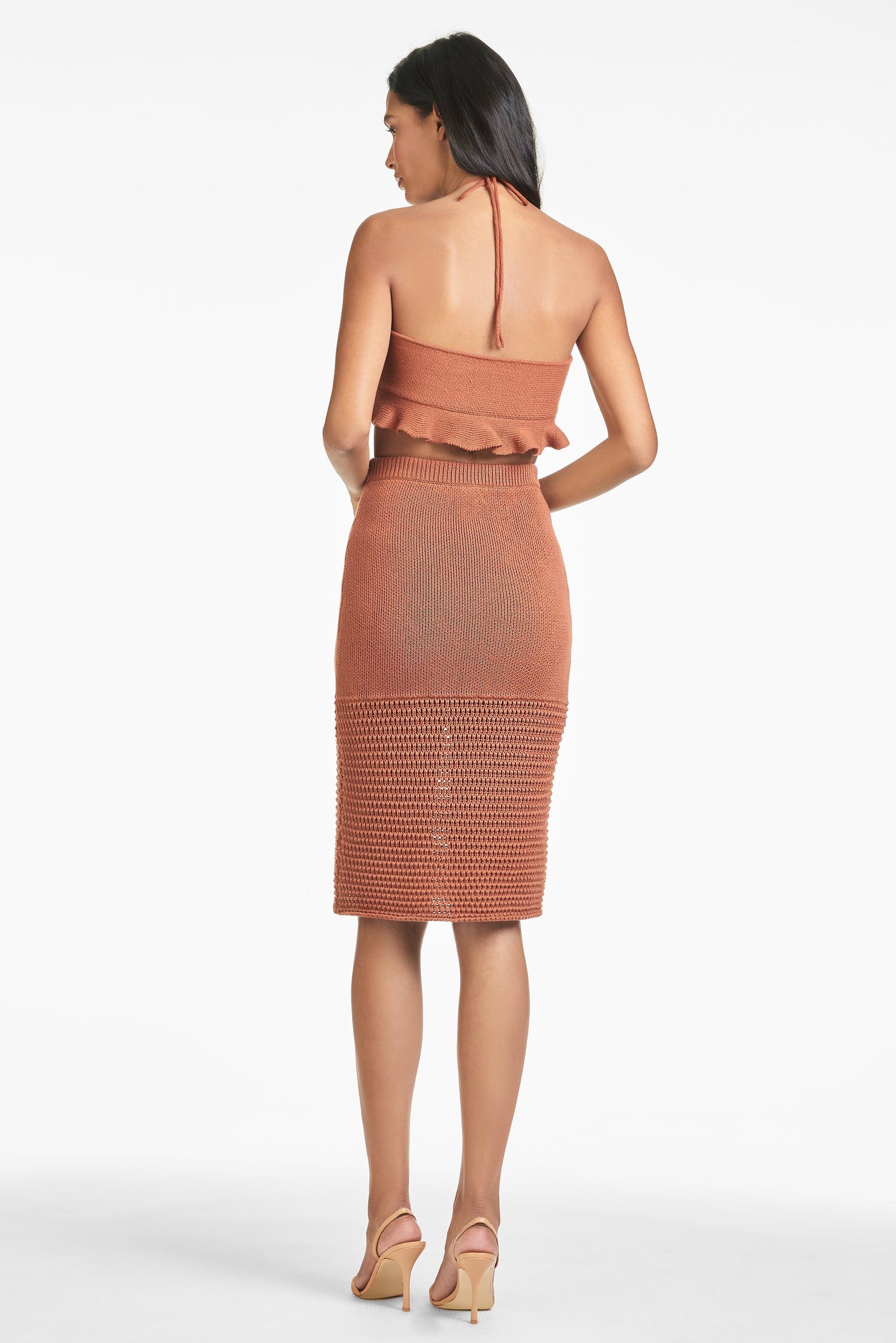 Evie Skirt - Brown - Final Sale