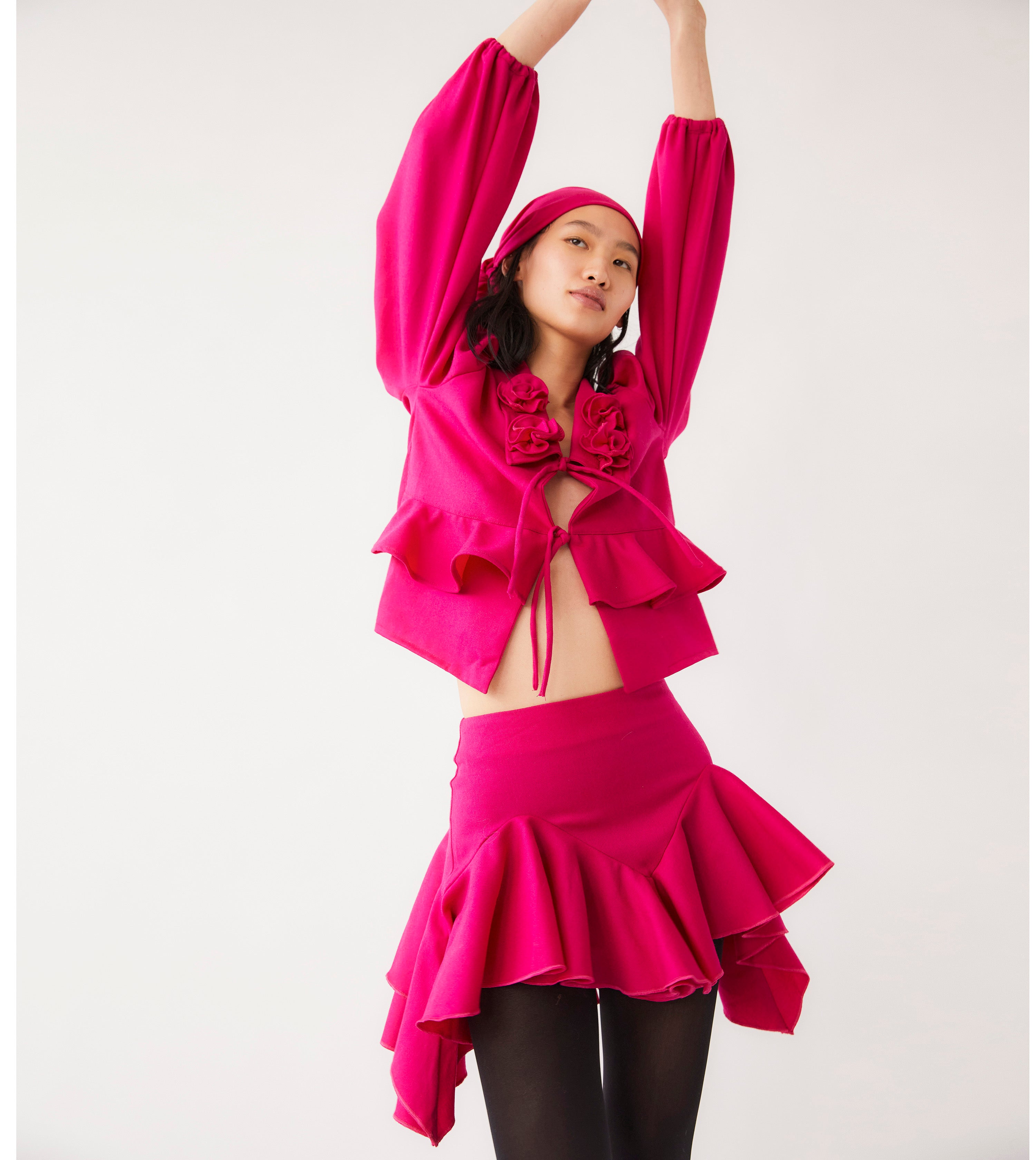 Sultana  Mni Skirt | Fucshia