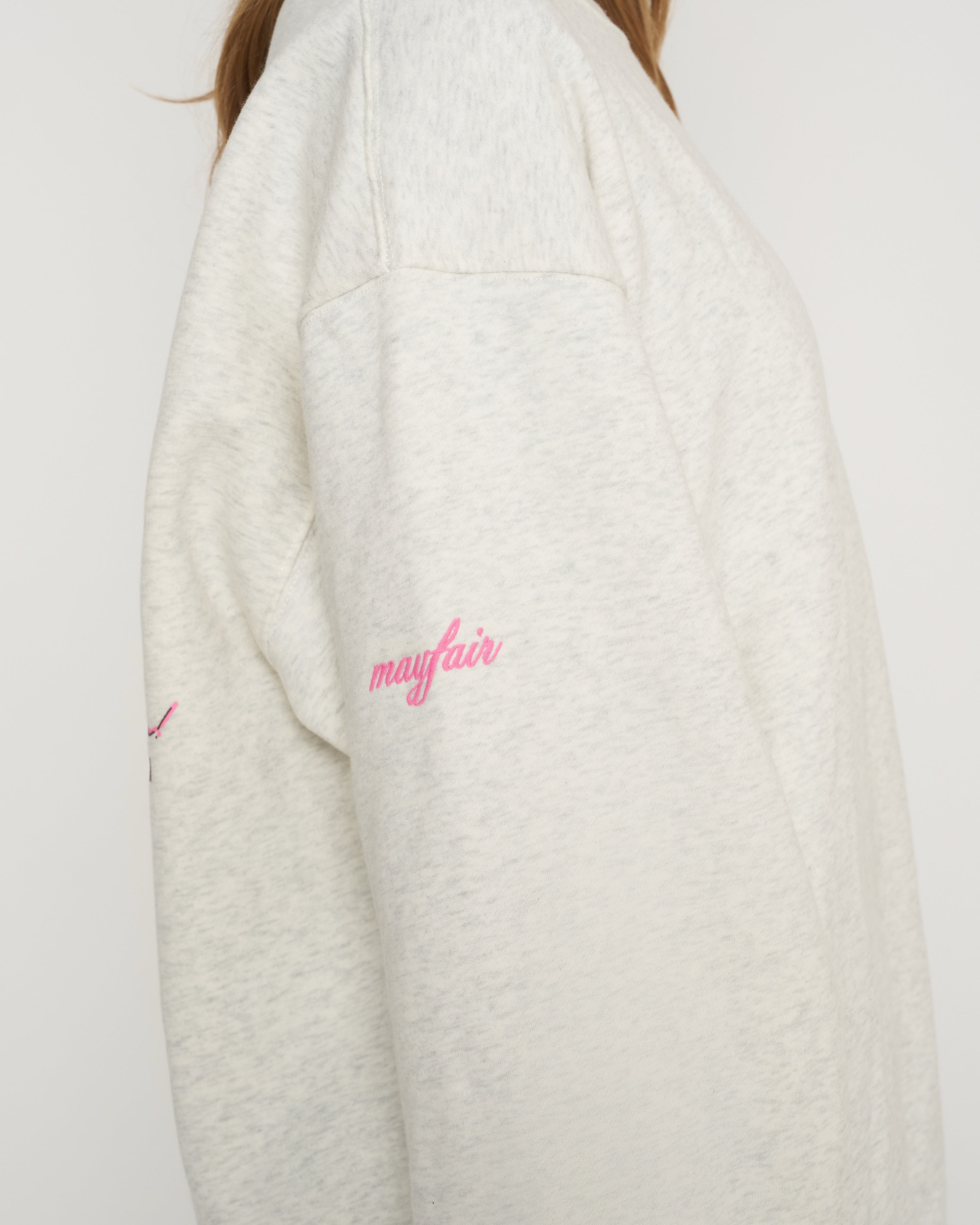 Made You Smile Grey Crewneck