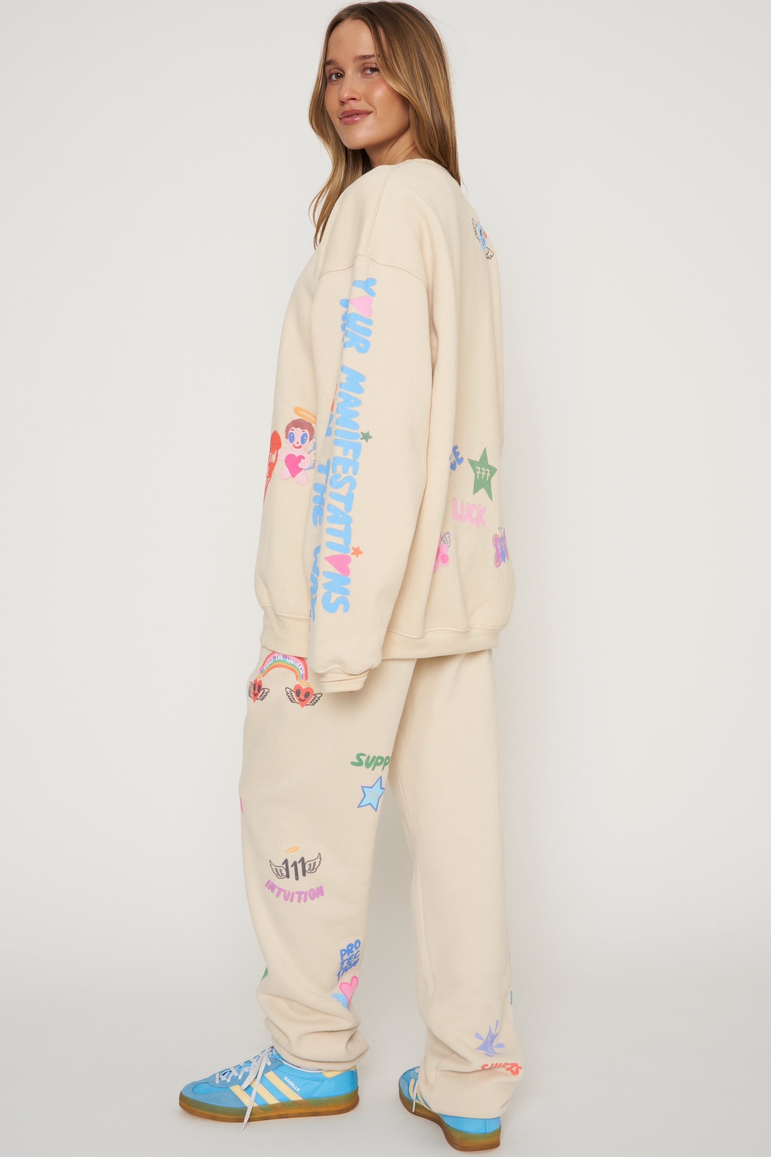 Mayfair x @iscreamcolour Angel Numbers Cloud Crewneck