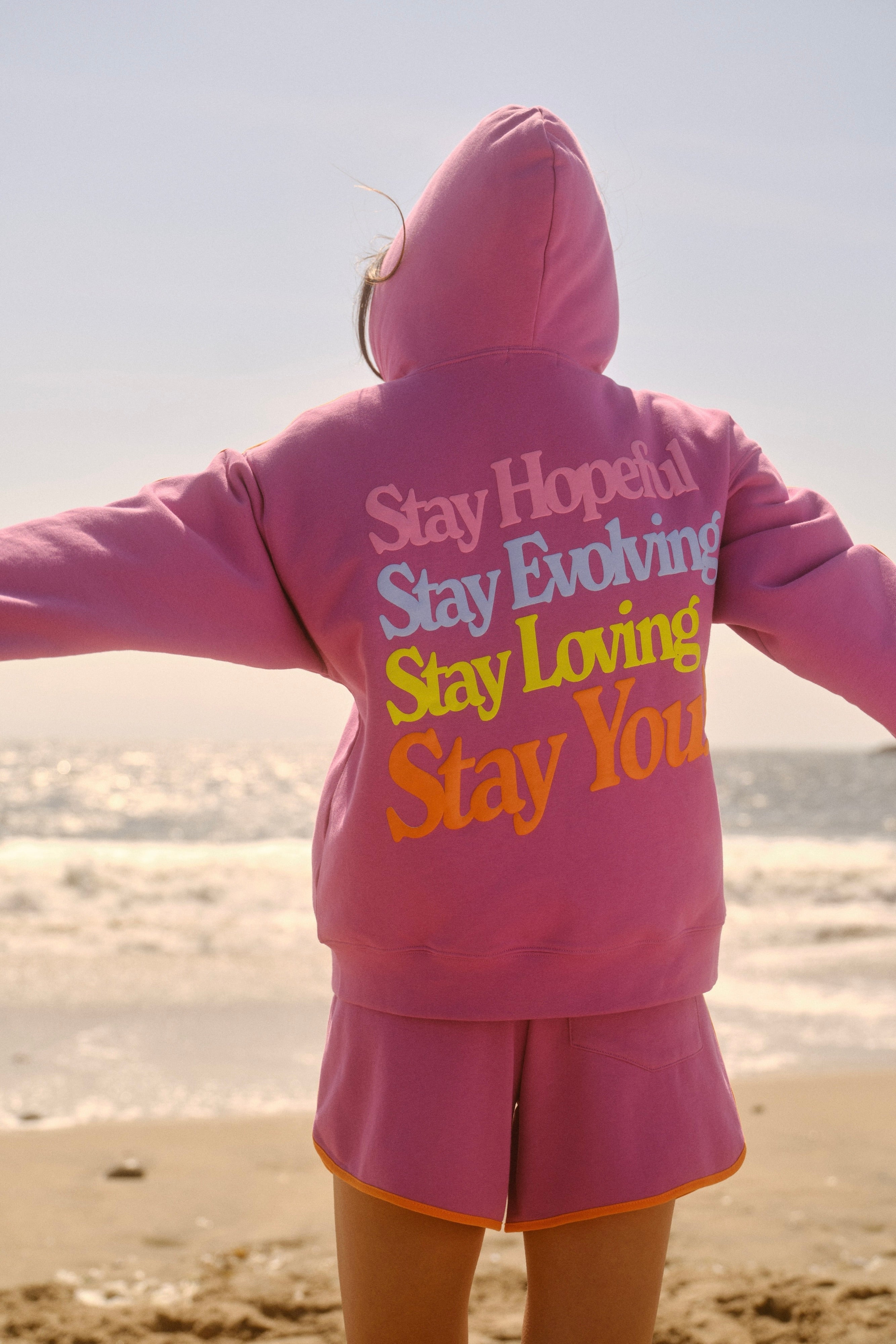 Stay You Retro Sweatshorts