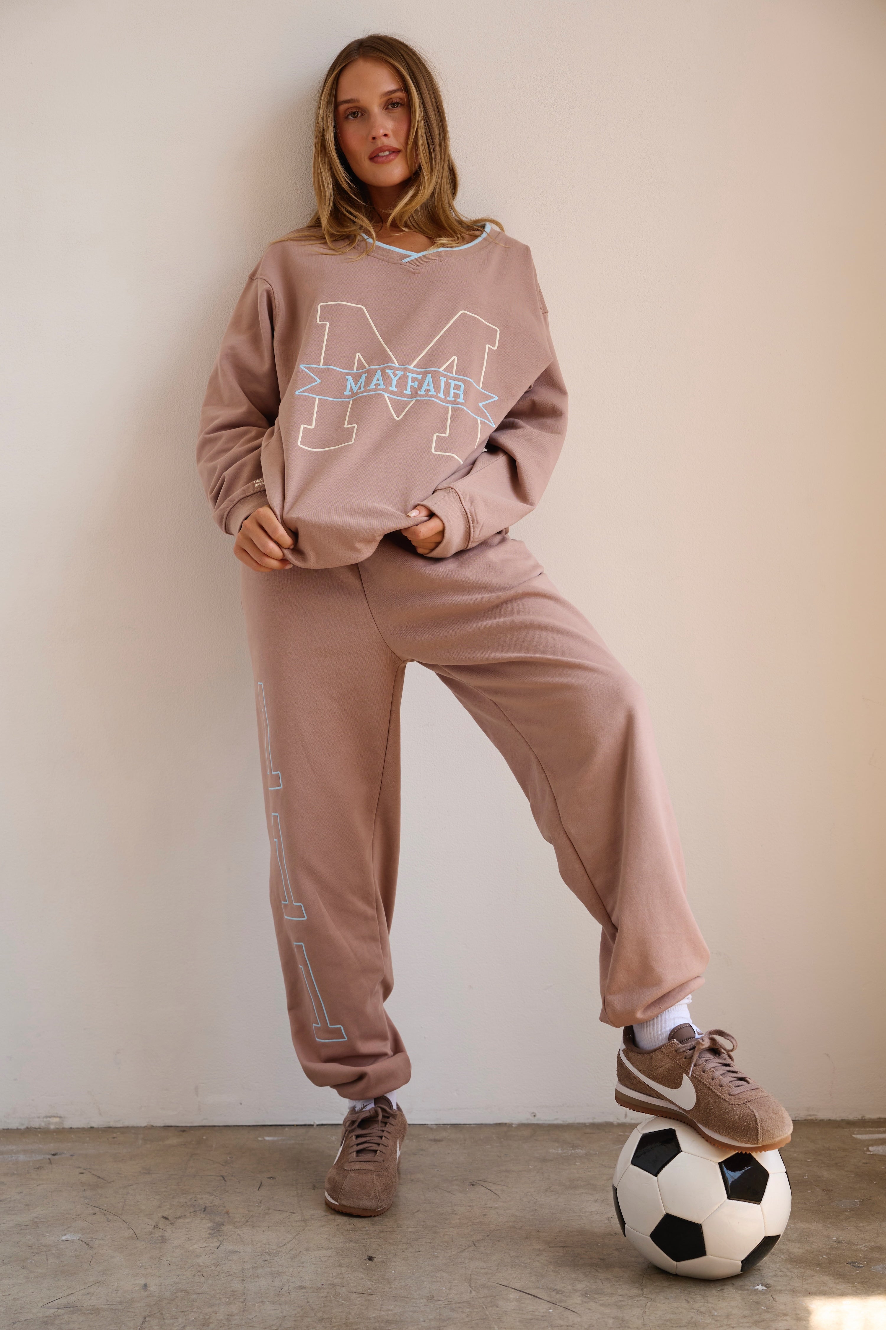 Mayfair Angels V-Neck Sweatshirt