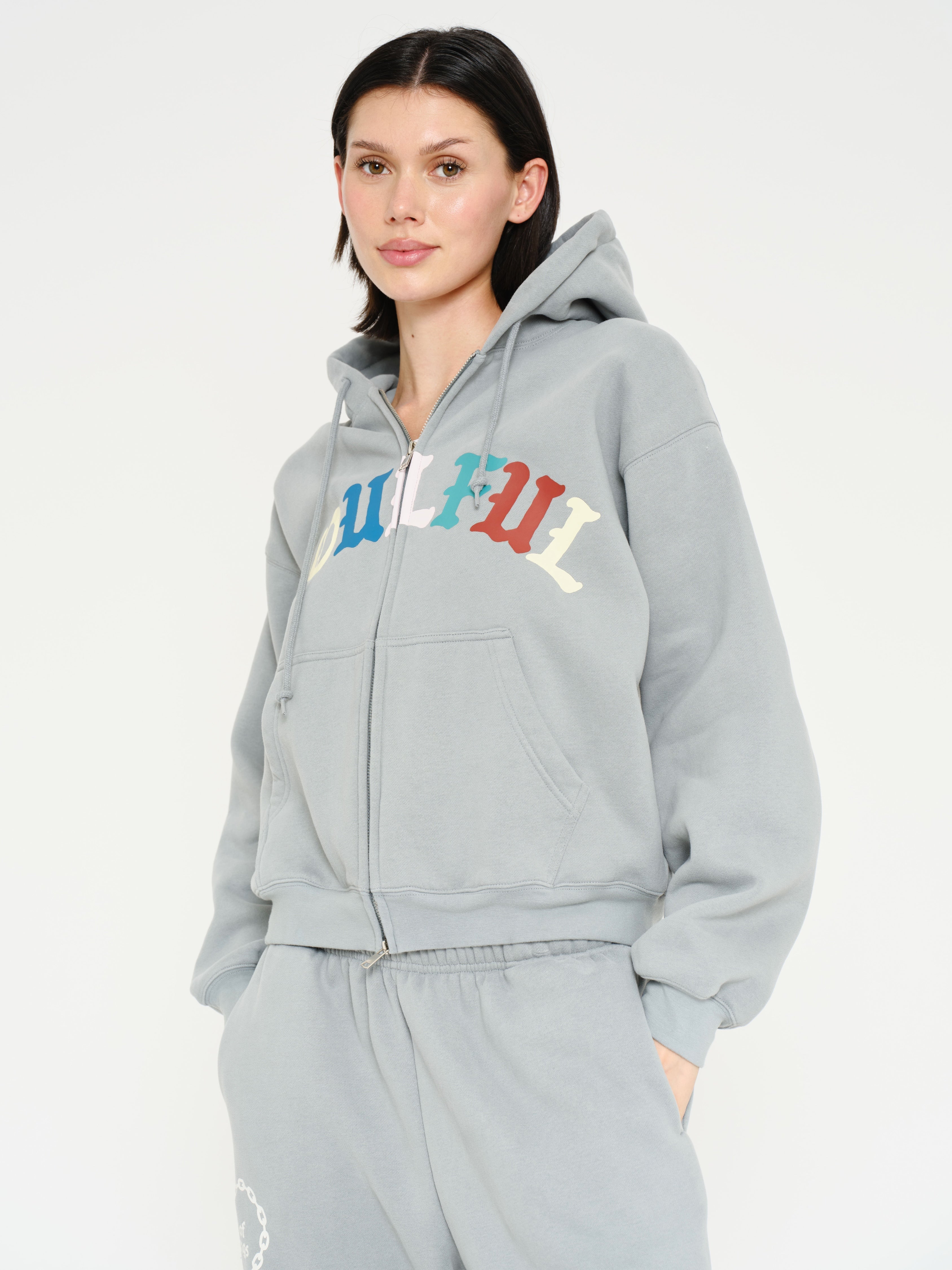 Soulful Two-Way Zip-Up Hoodie