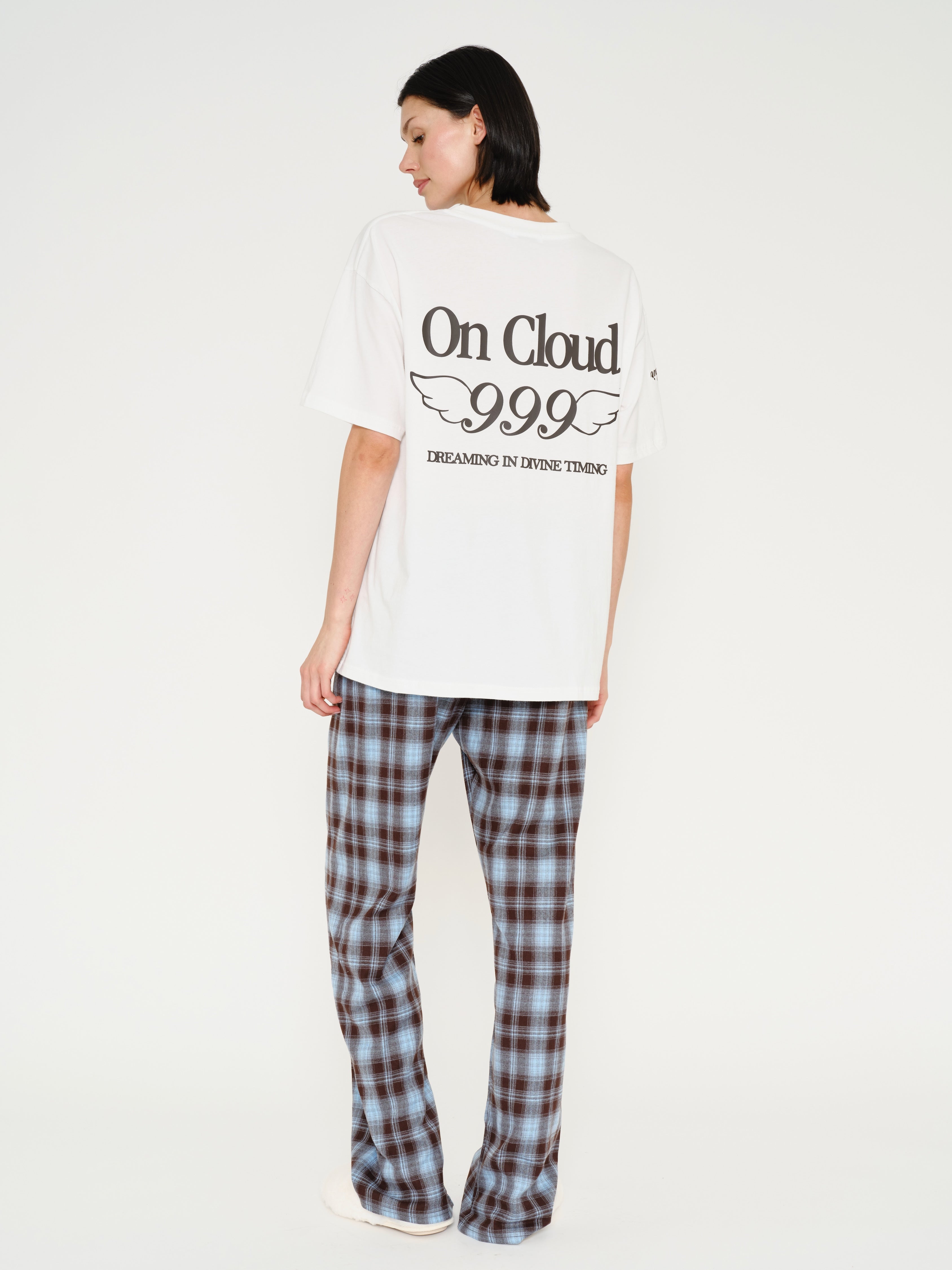 On Cloud Nine Wide Leg Plaid Pants