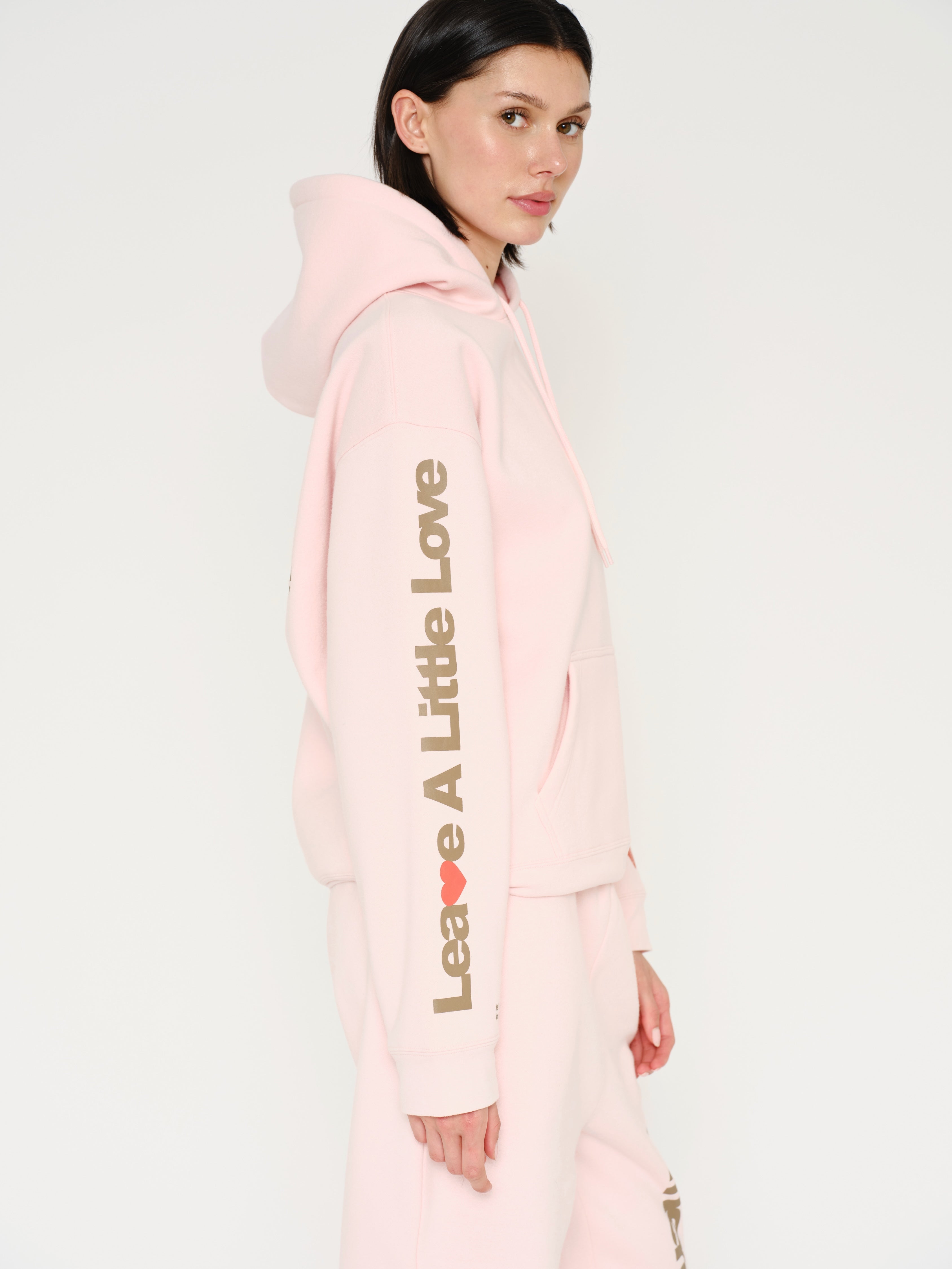 Leave A Little Love Relaxed Hoodie