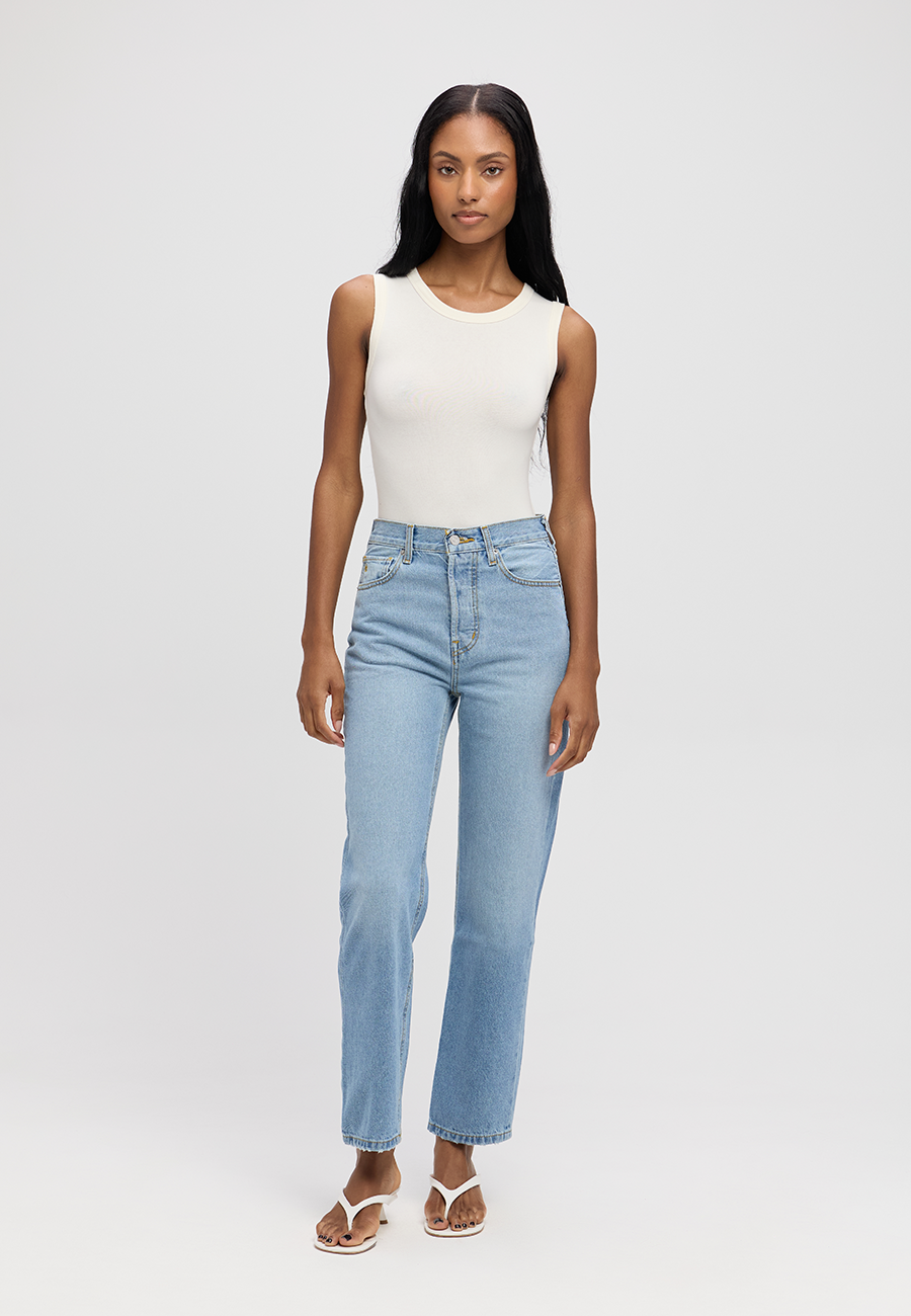 Tyler High Rise Straight - Current