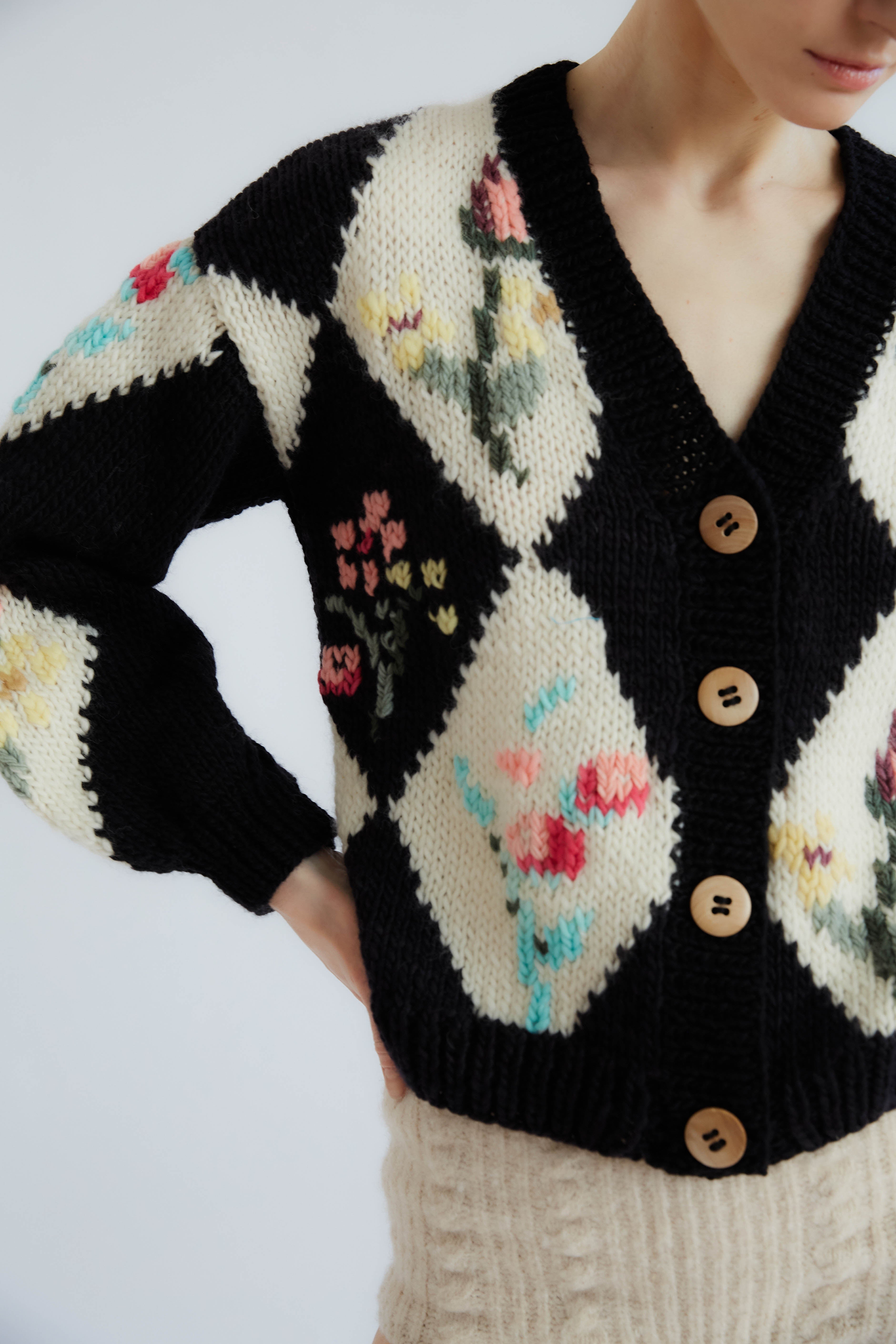 Tampa Crochet Cardigan | Multi