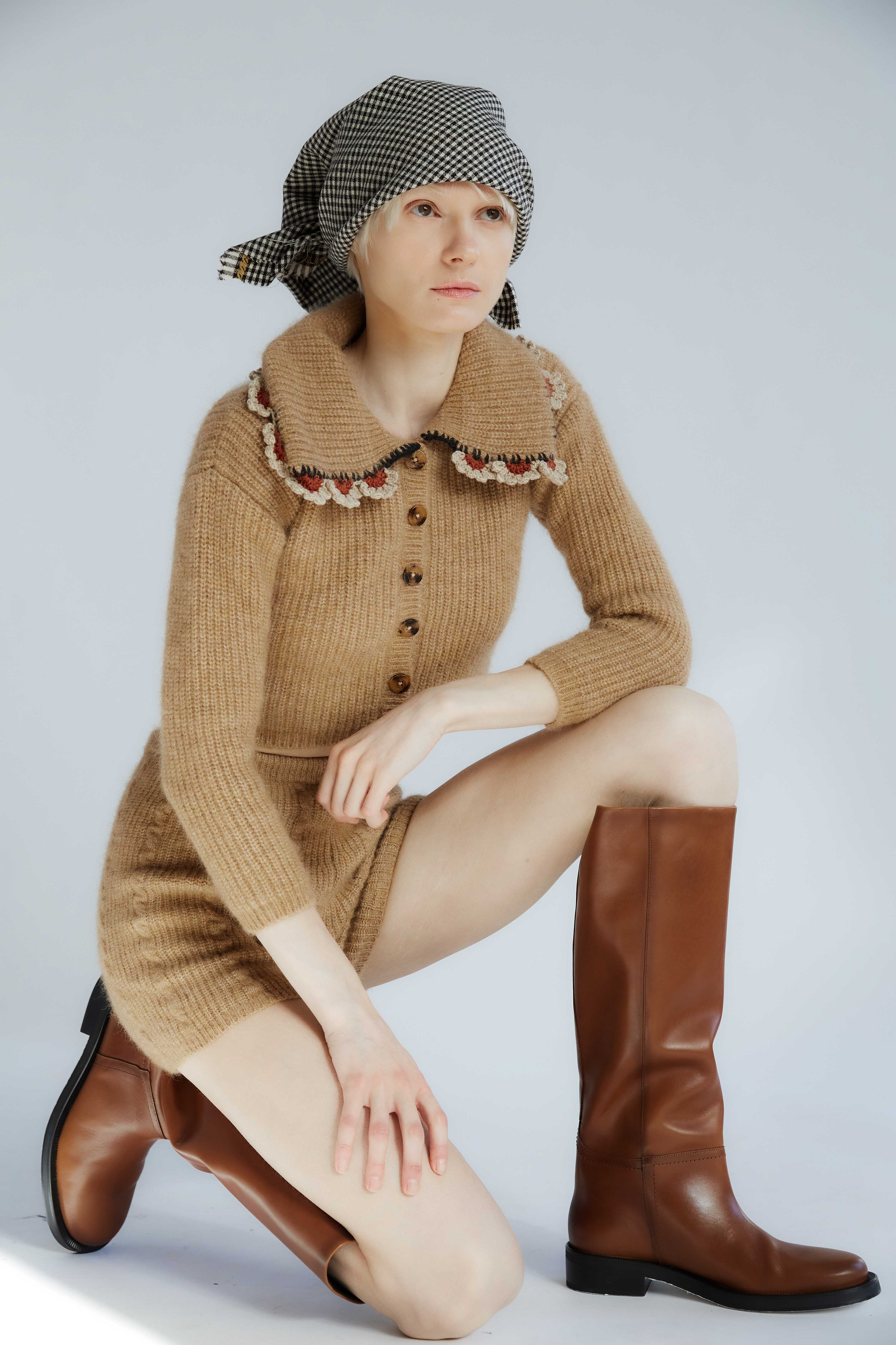 Felipa Cardigan | Tan