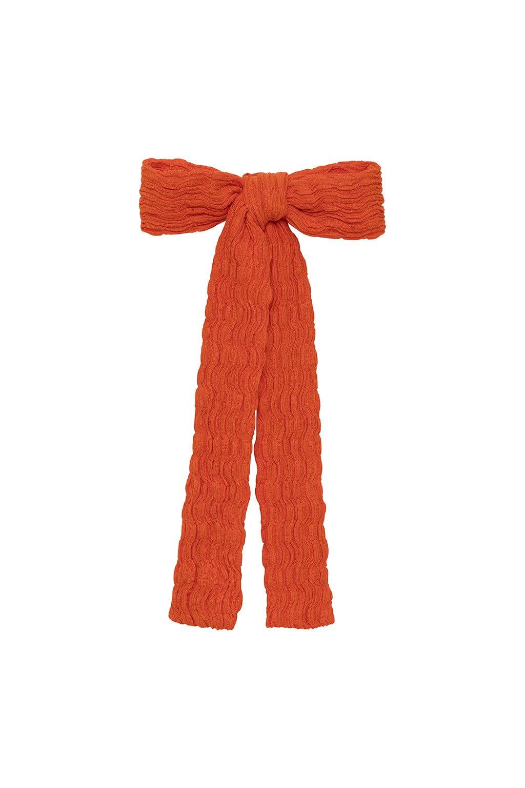 Tangerine Hair Ribbon