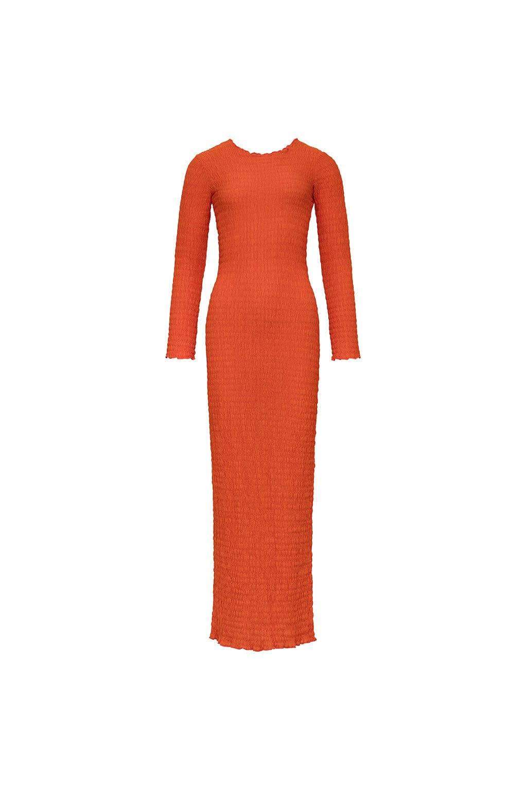 Tangerine Solidad Dress