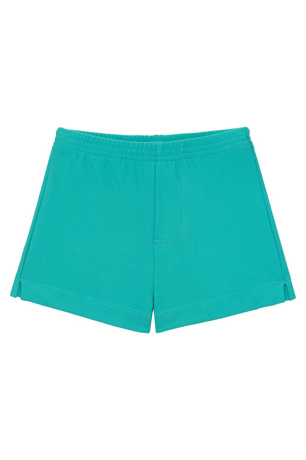Teal Mini Swim Trunk