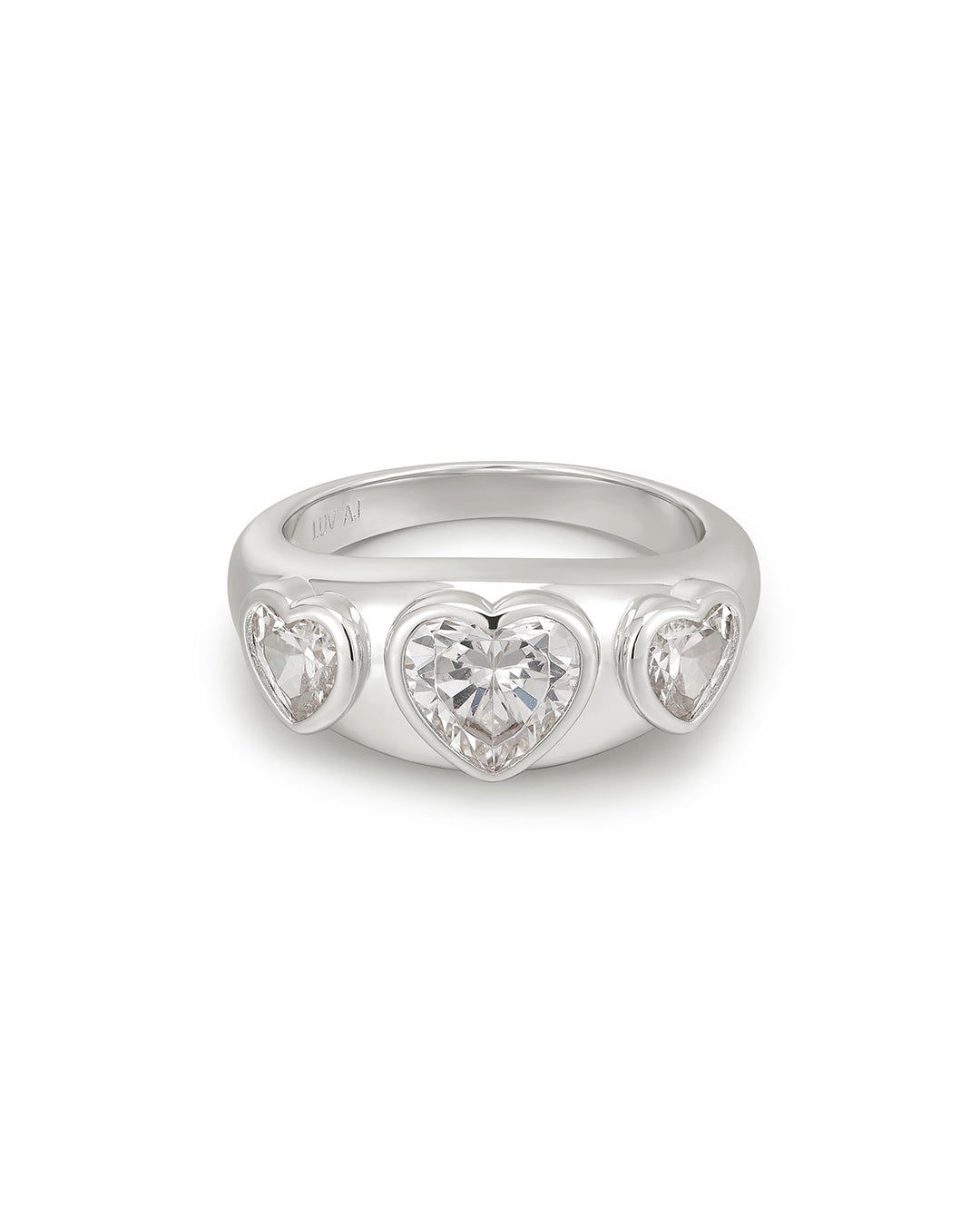 The Bezel Heart Signet Ring