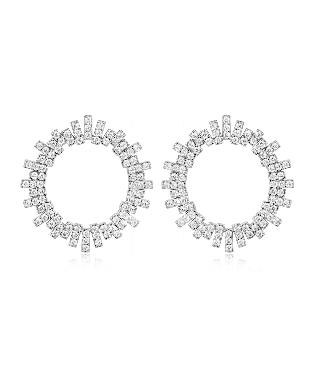 The Pave Ray Earrings