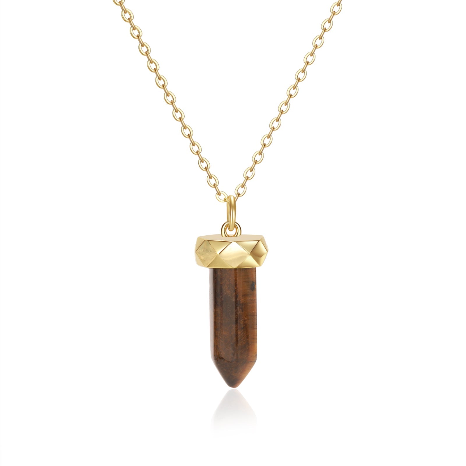 The Manifest Necklace (Tiger's Eye)