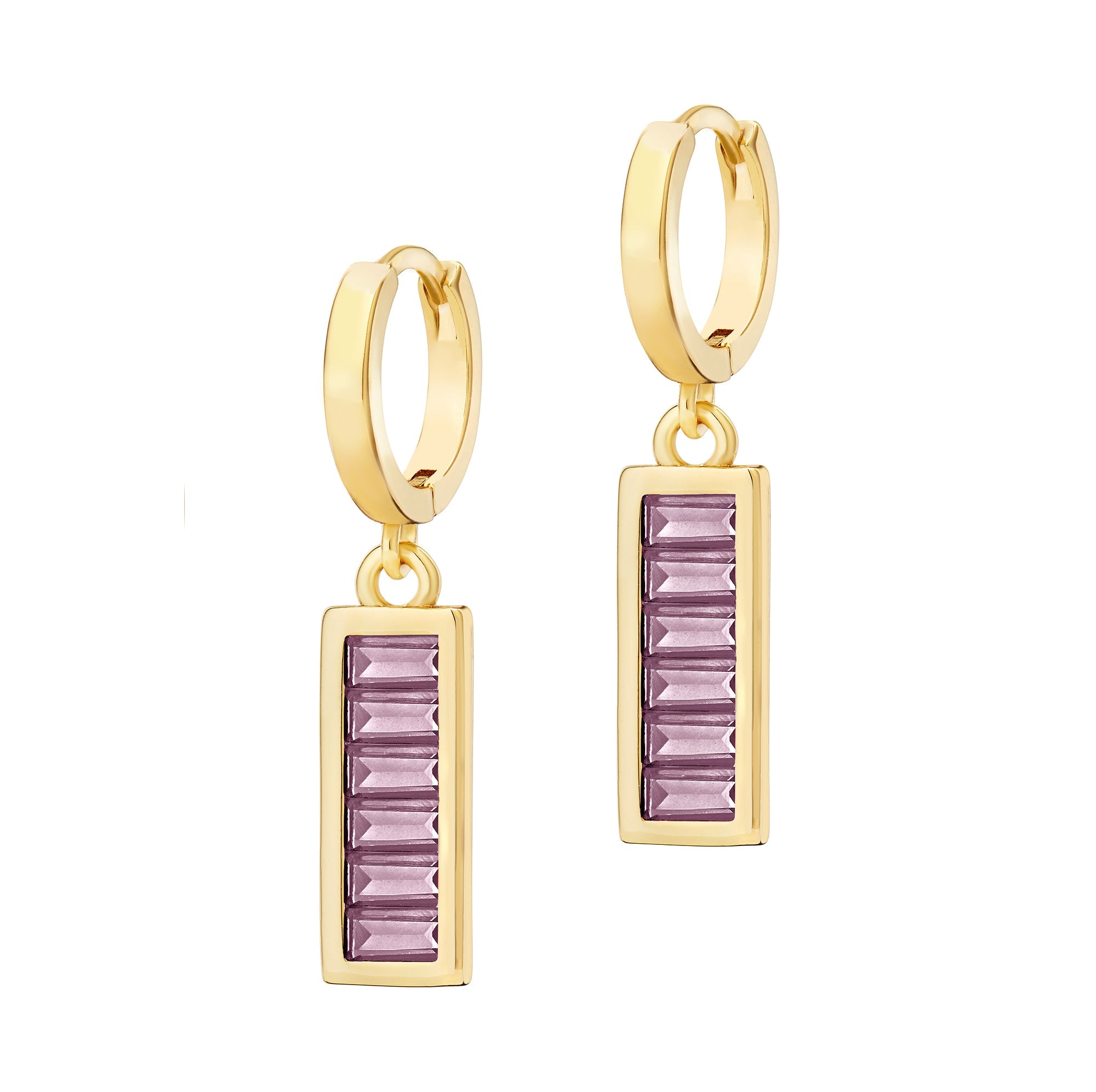 The Sherbet Earrings (Grape)