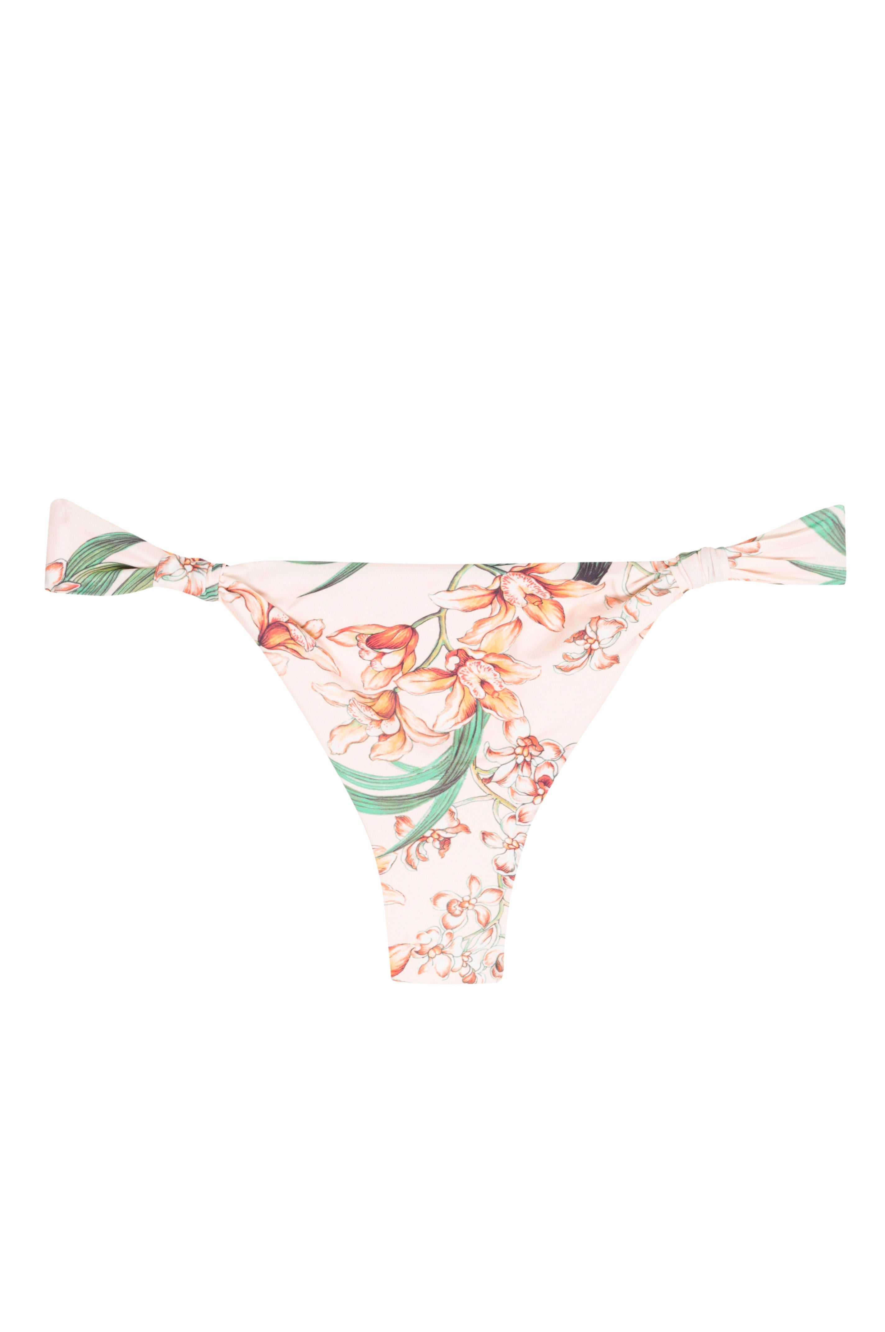 Tulum Bottom | Peach Floral