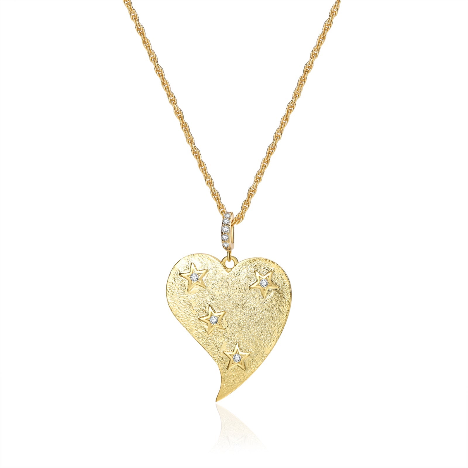 Twinkle Heart Necklace