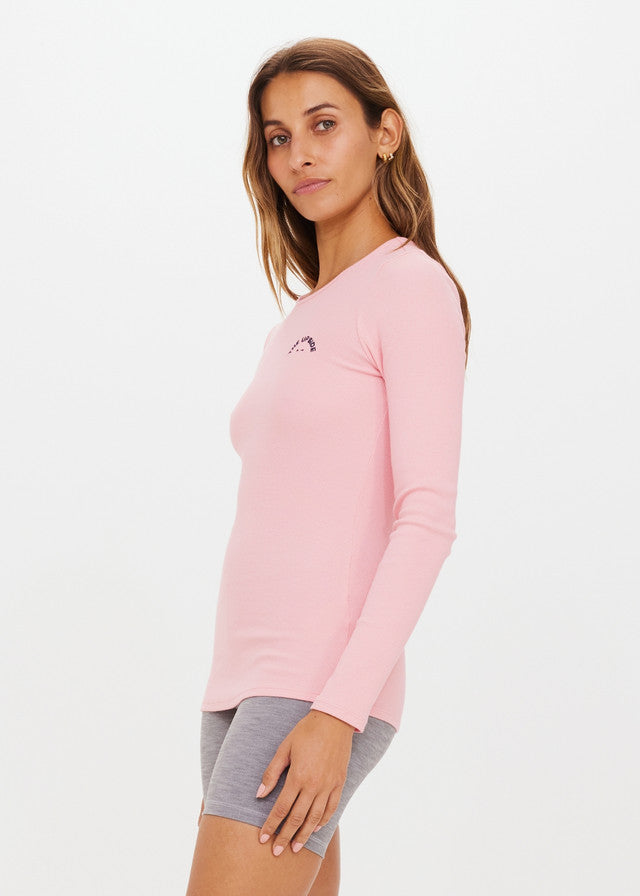 Rib Chrissy Long Sleeve Top