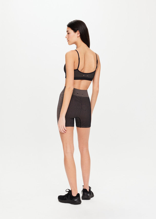 Ribbed Seamless Spin Short