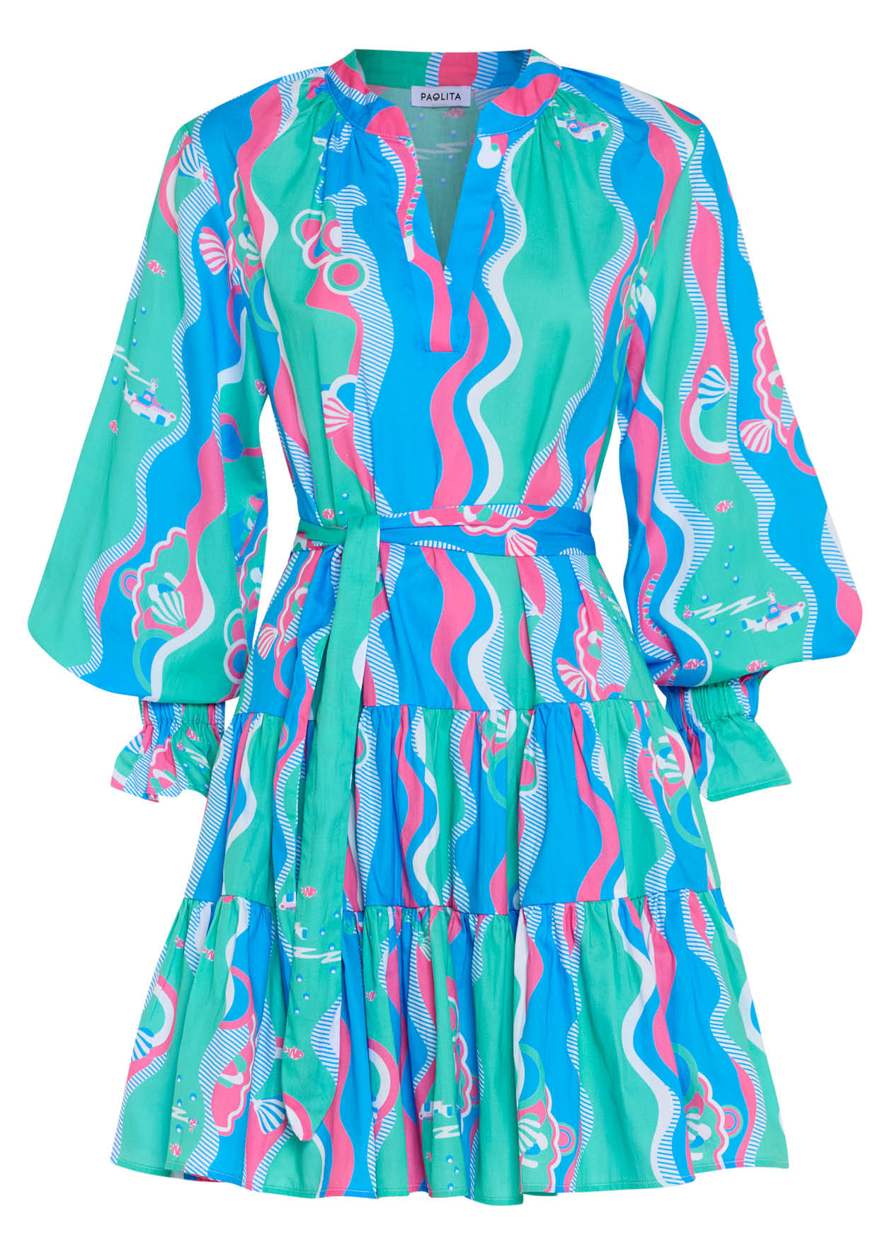 Image of product named underwater dreamer rea dress by Paolita London