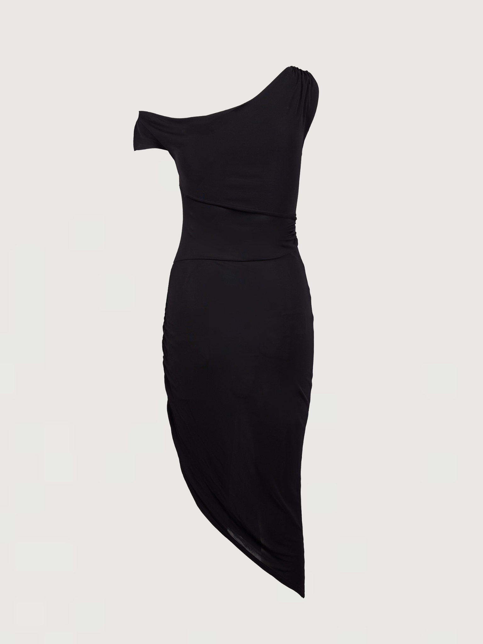 Louisa Brooch Dress - Black