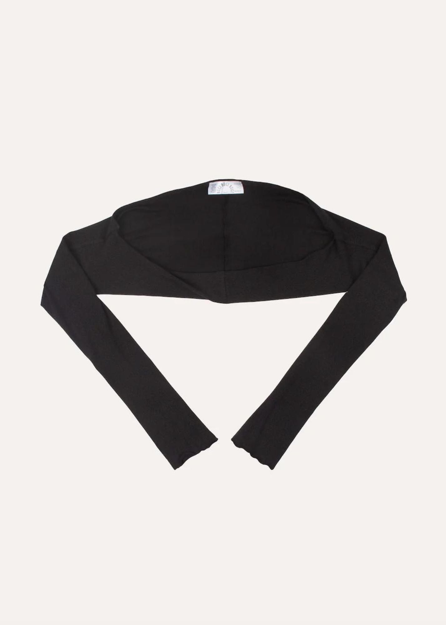 PLUM SHRUG BLACK + RECYCLED