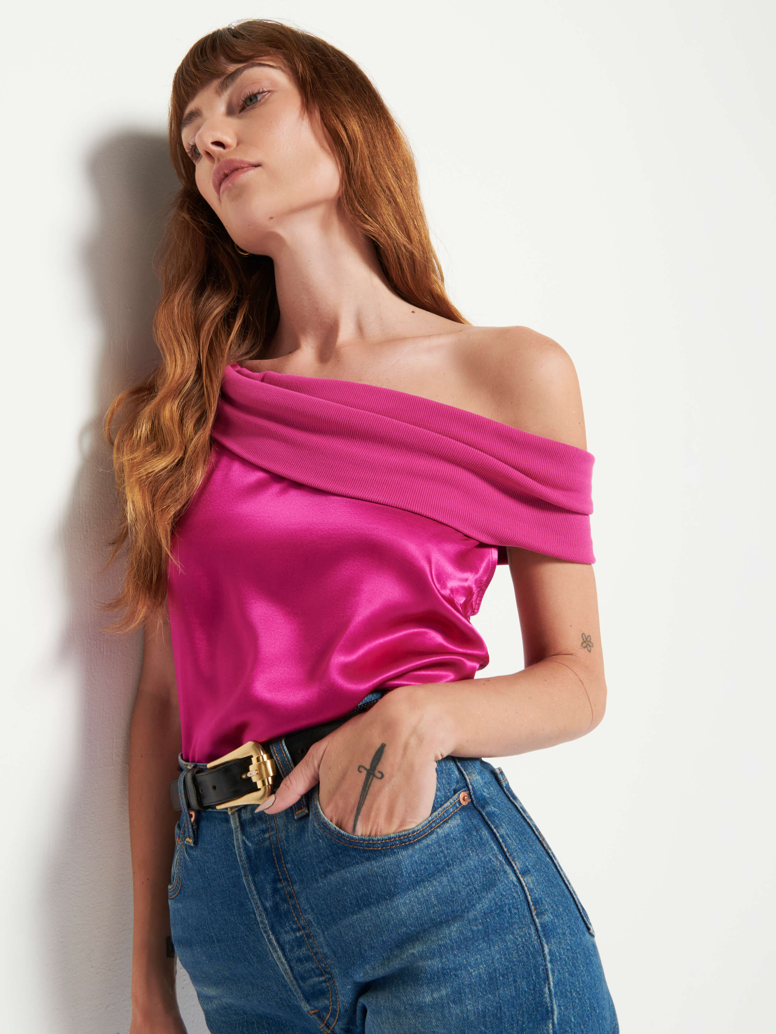 NATION LTD Vera Off-The-Shoulder Top