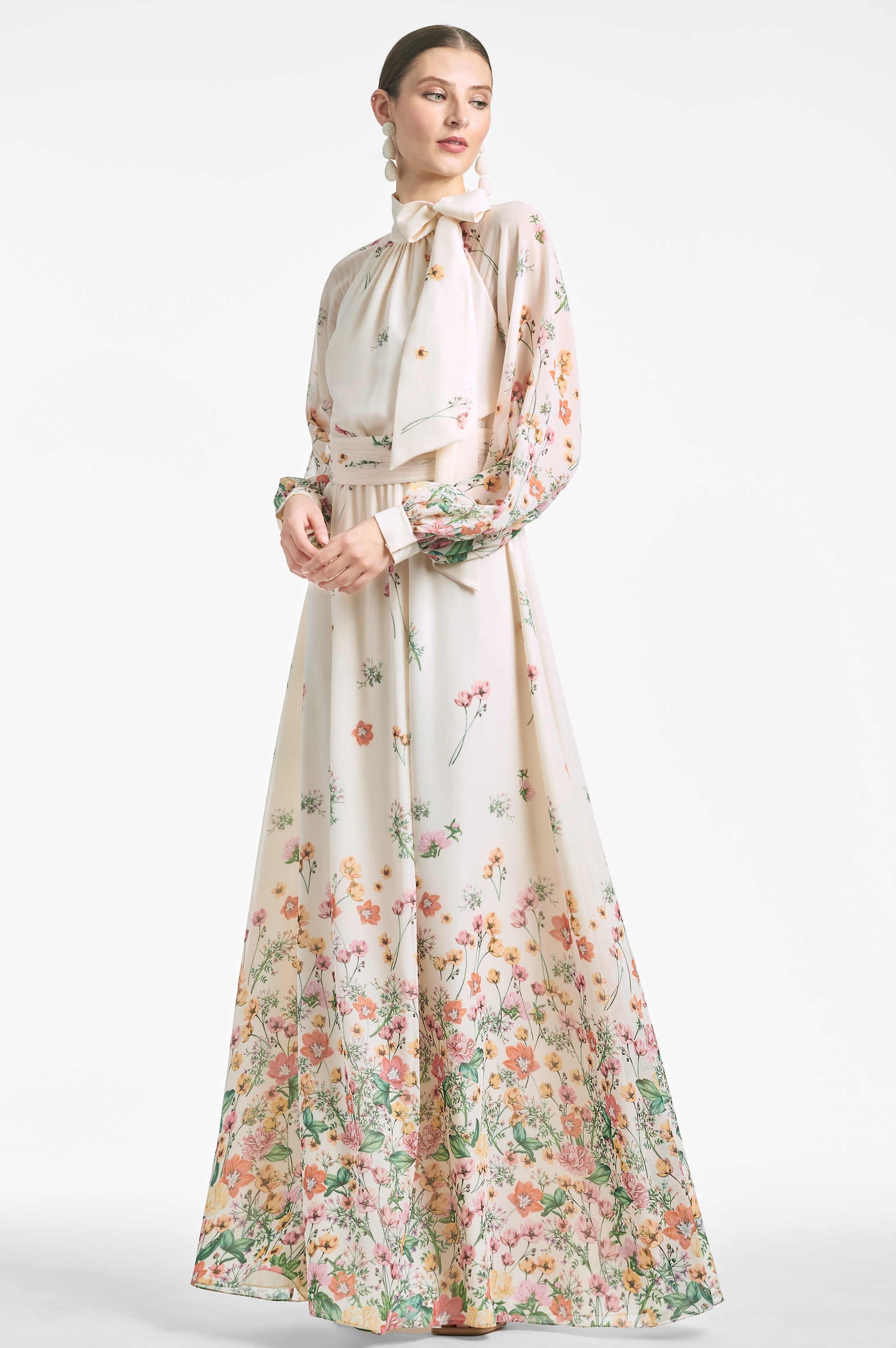 Vera Gown - Morning Garden - Final Sale