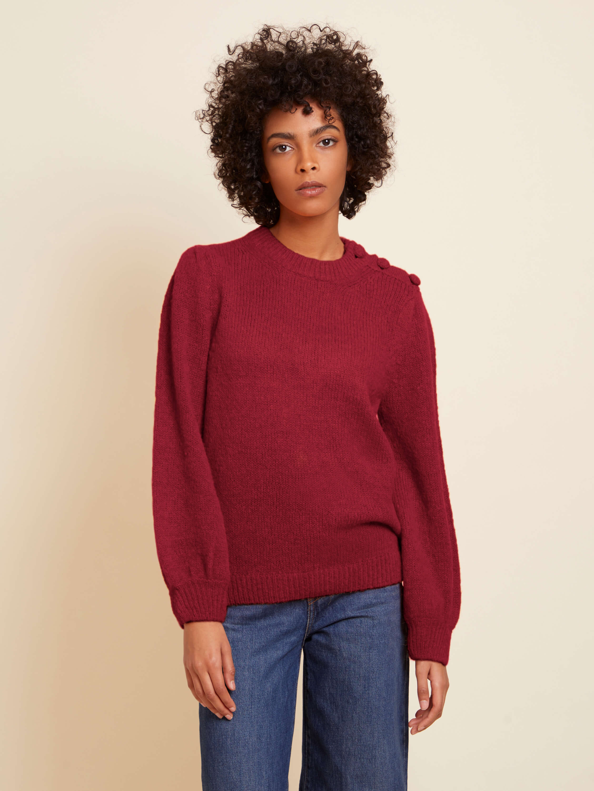 NATION LTD Vivi Sweater W/ Split Cuff