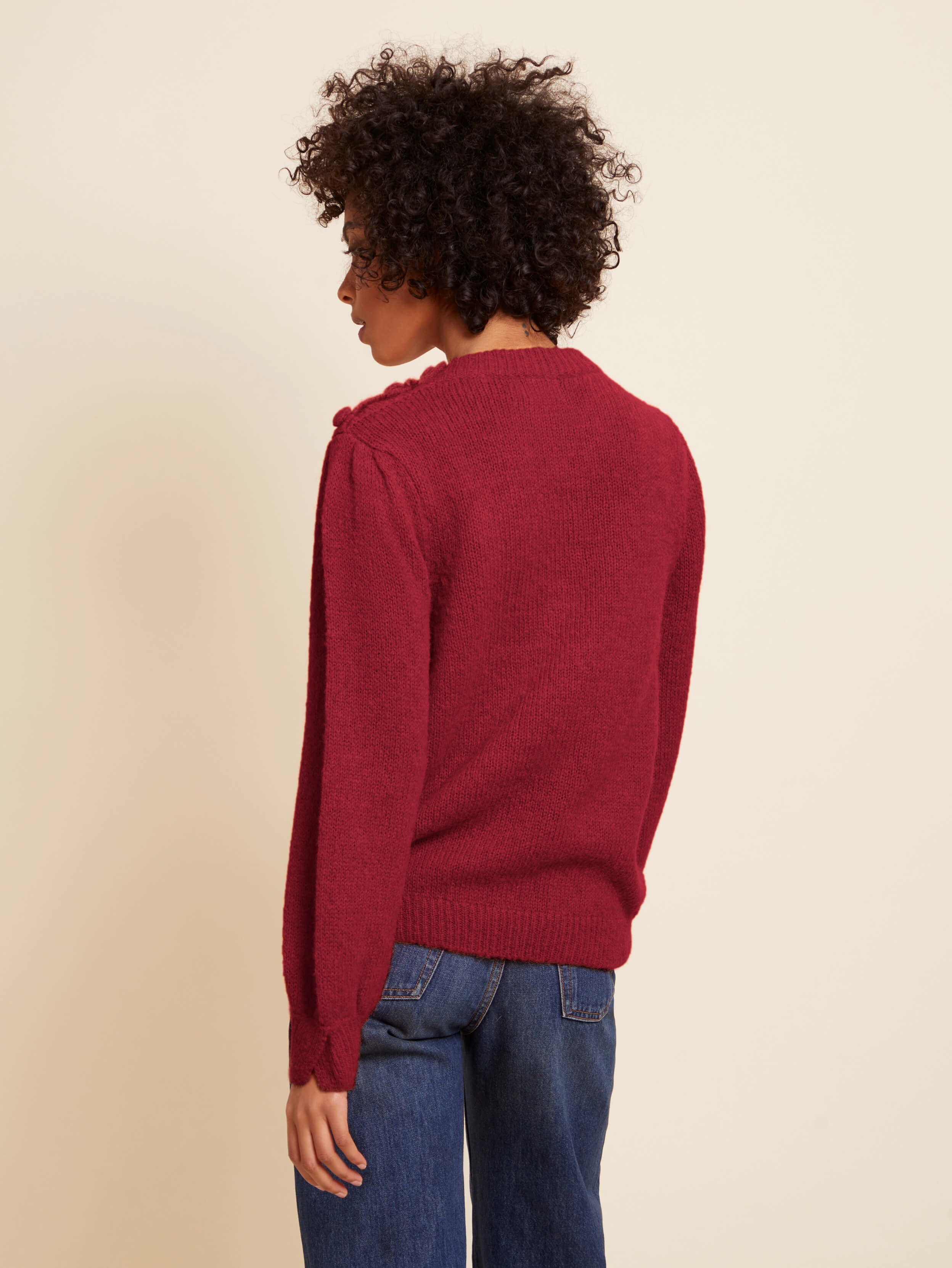 NATION LTD Vivi Sweater W/ Split Cuff