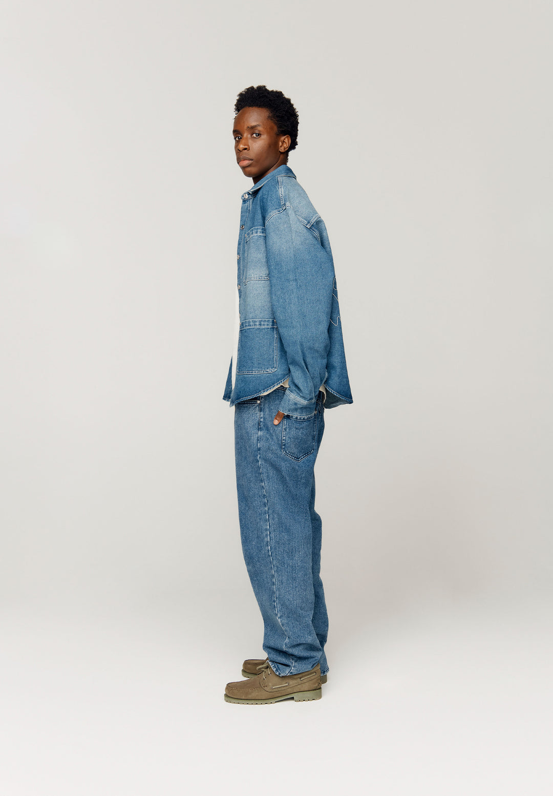 Take A Trip Topstitch Shirt Pre 25