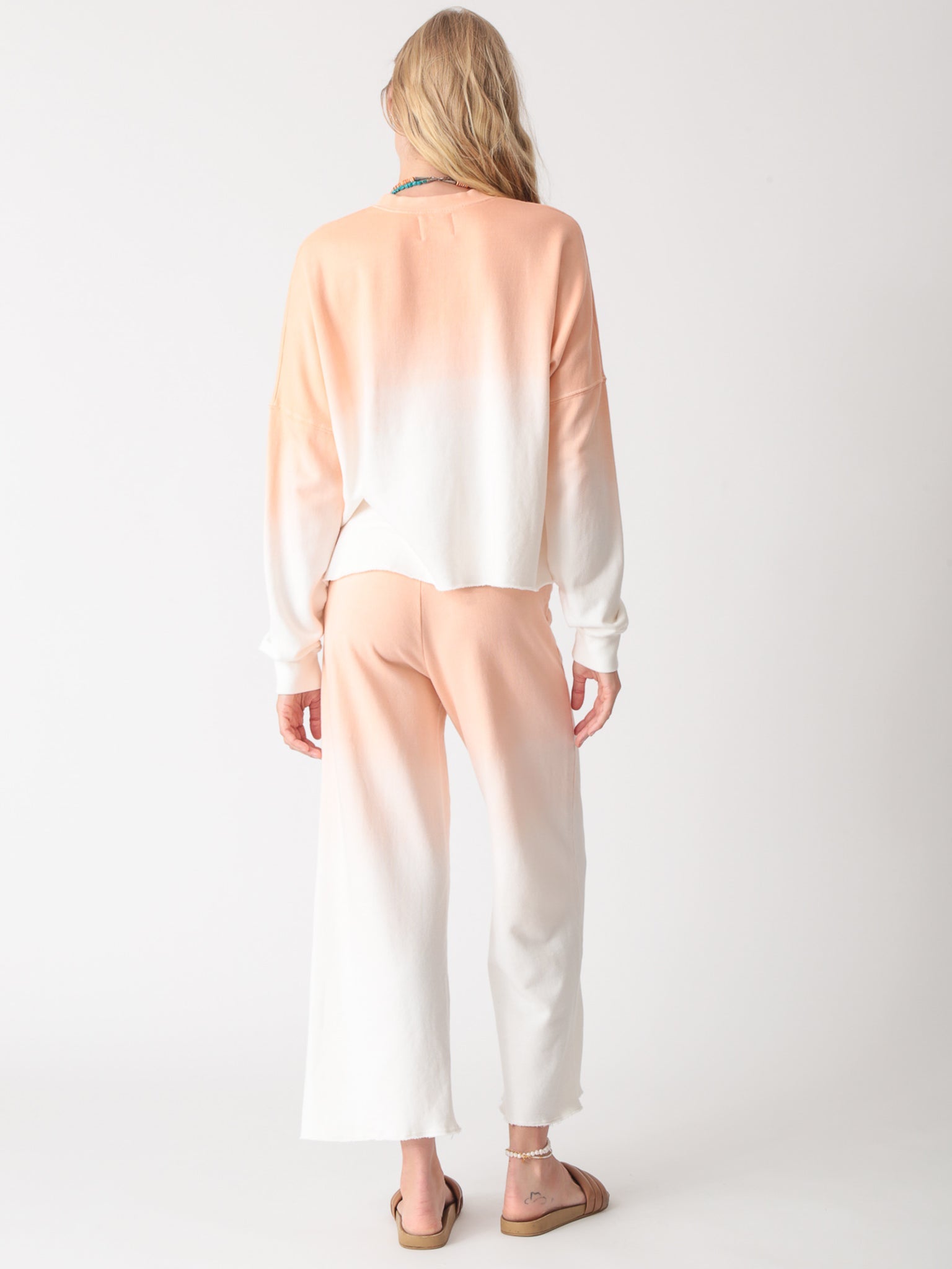 Rylan Sweatshirt - Peach Ombré