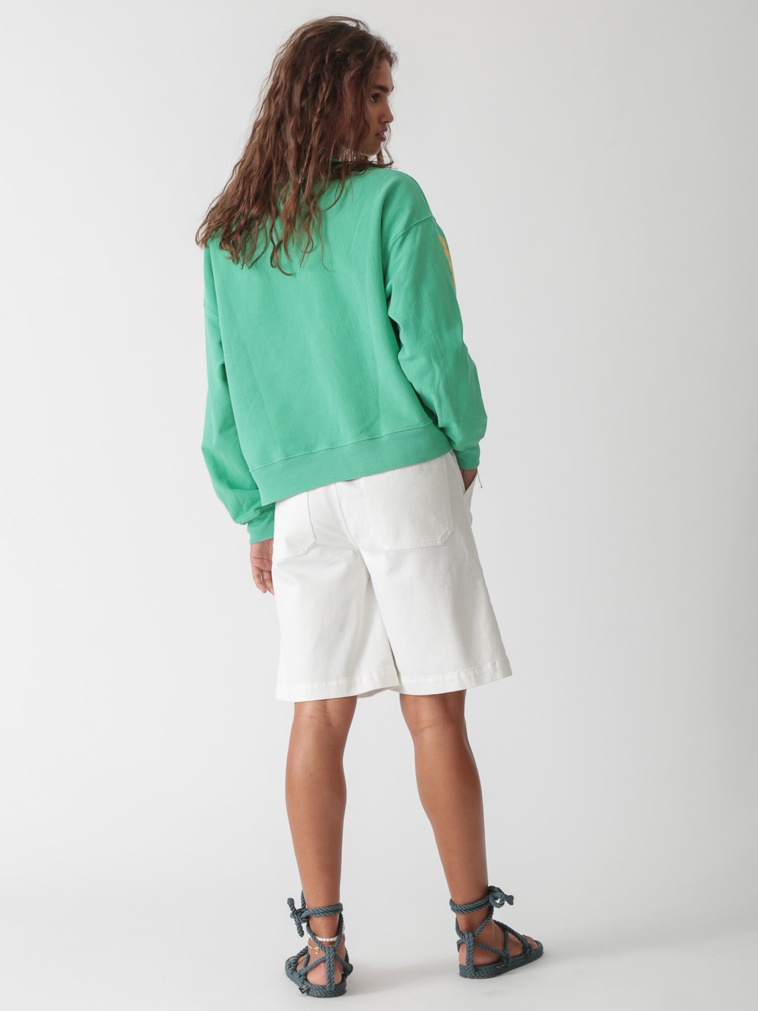 Classic Sweatshirt - Sun Wave Graphic