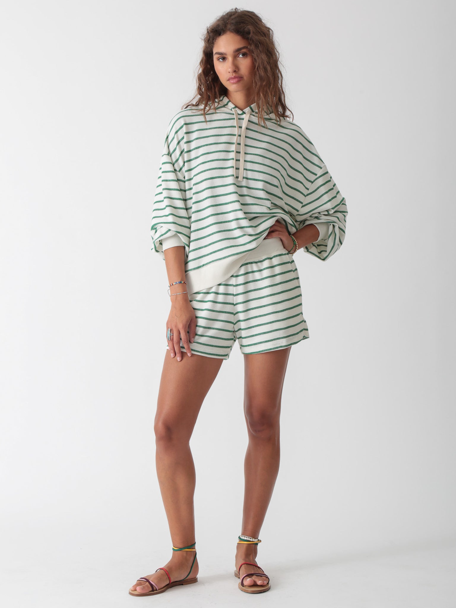 Rosen Hoodie - Ivy Stripe
