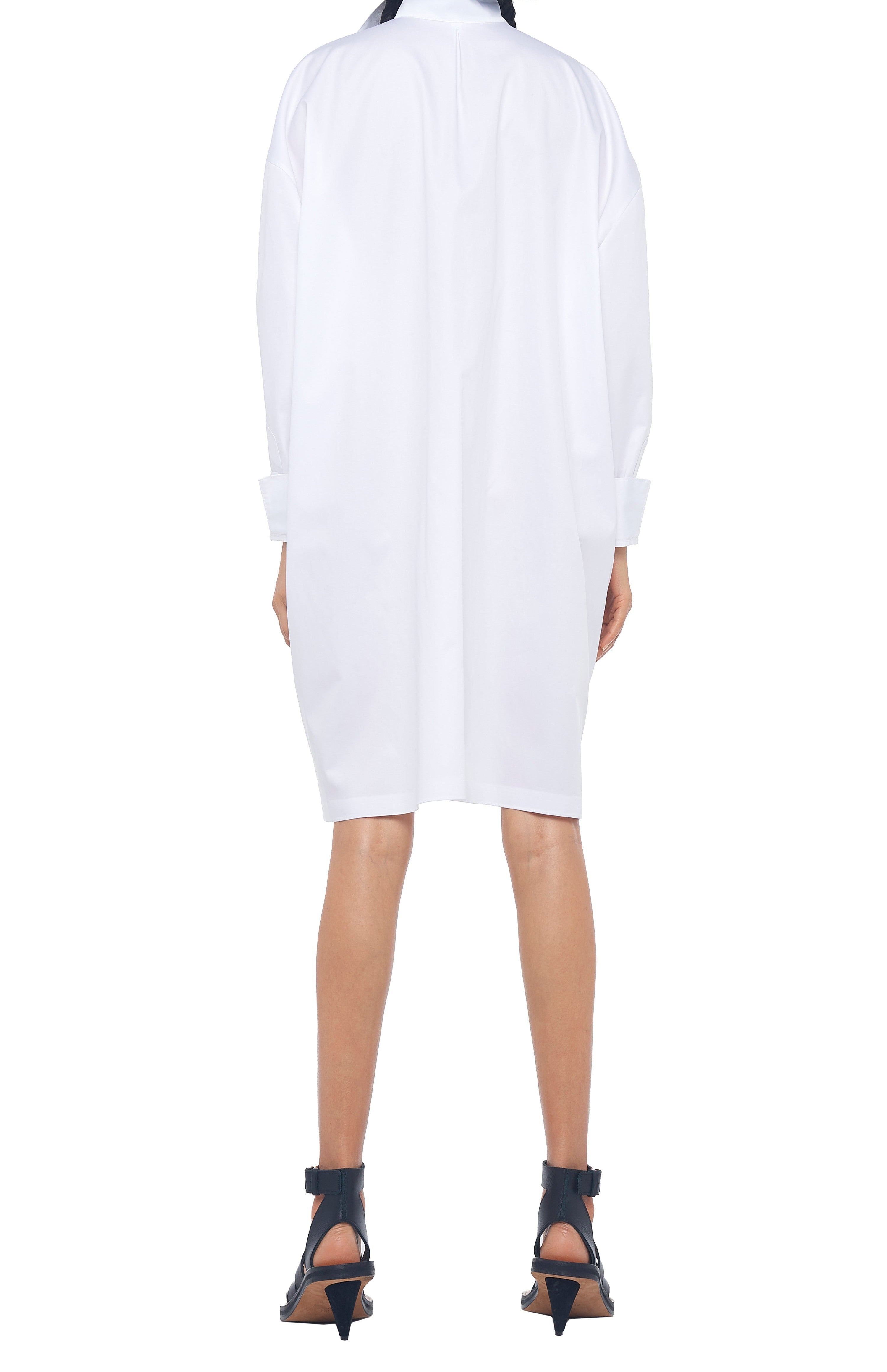 OVERSIZE BF NK SHIRT DRESS