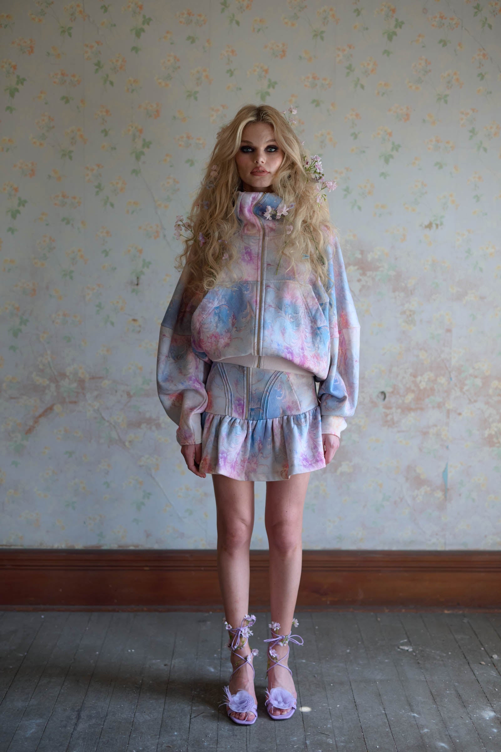 The Dusk Heather Skirt