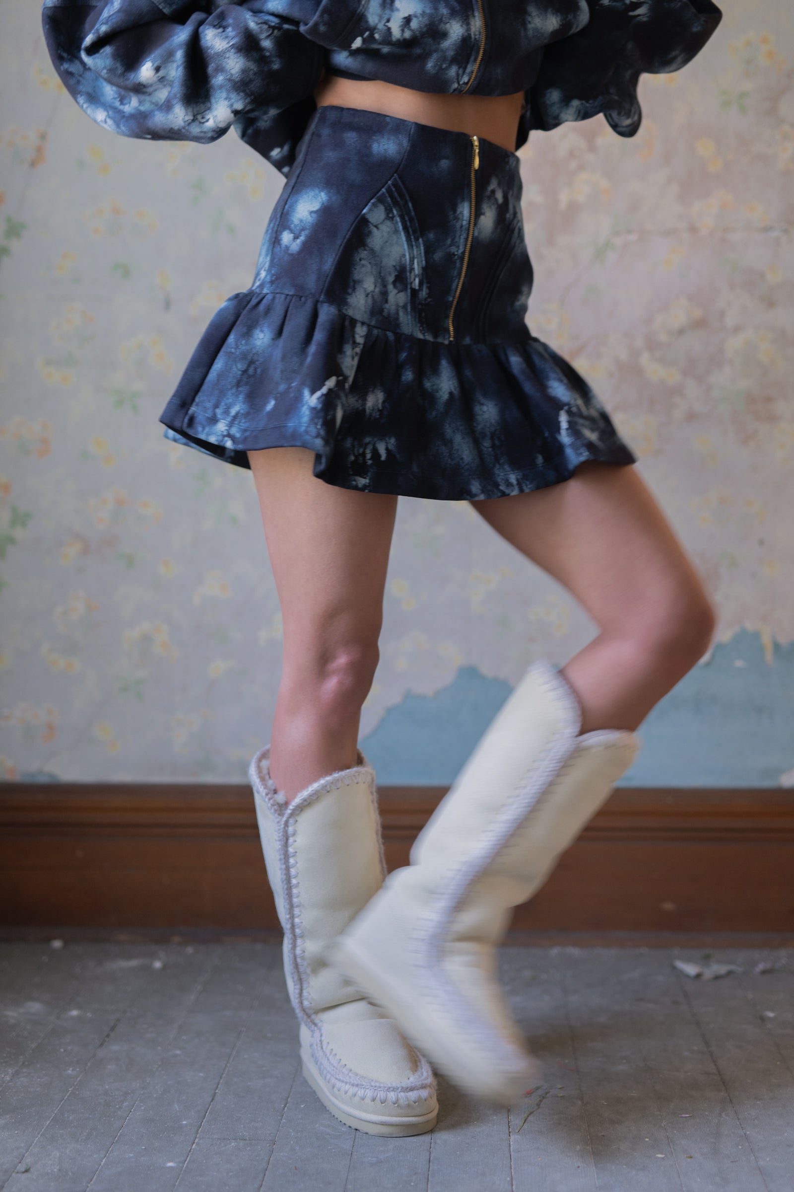 The Indigo Girl Heather Skirt