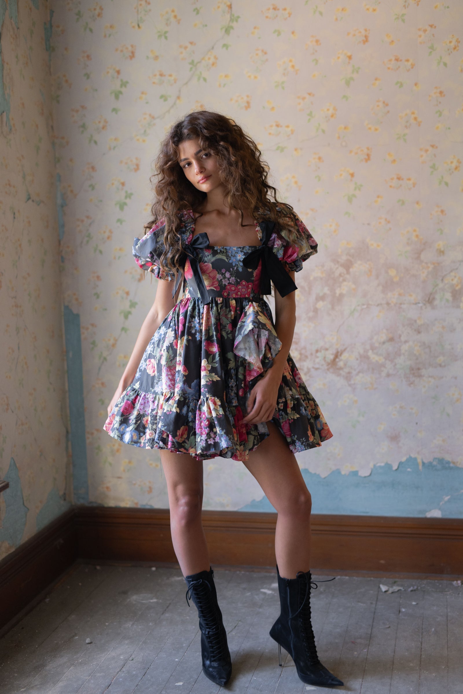 The Puck Buttercream Dress