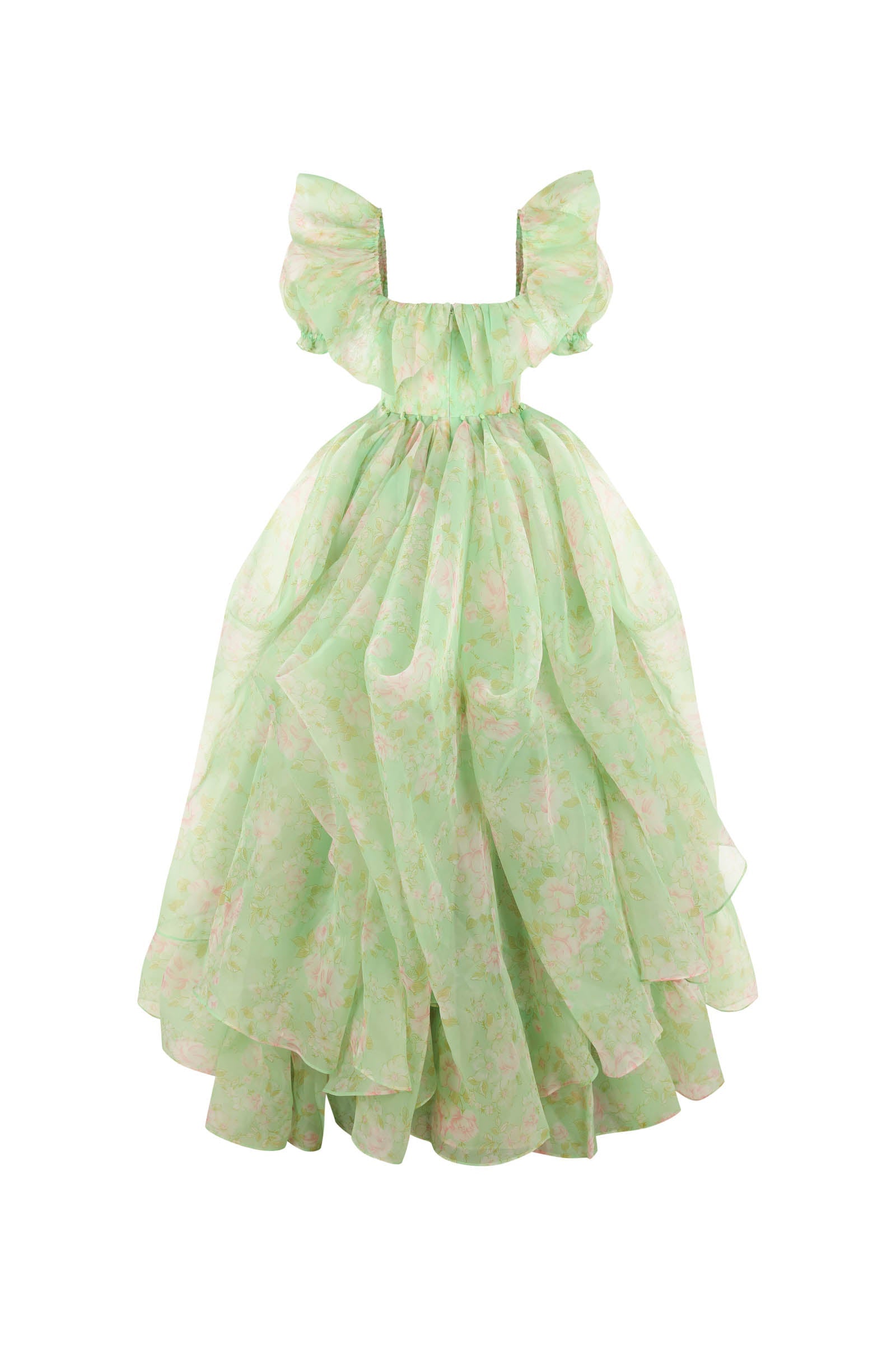 The Acid Trip In Bloom Bridal Gown