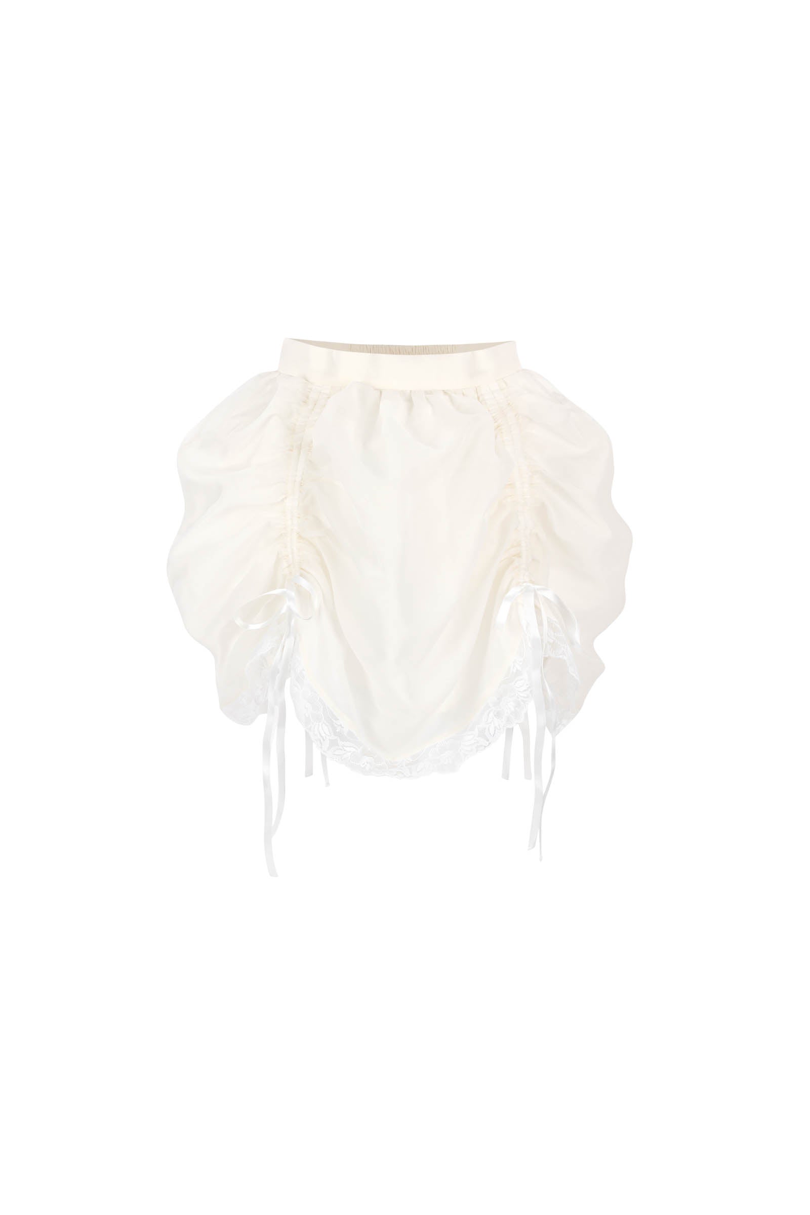 The Ivory Mini Theater Skirt