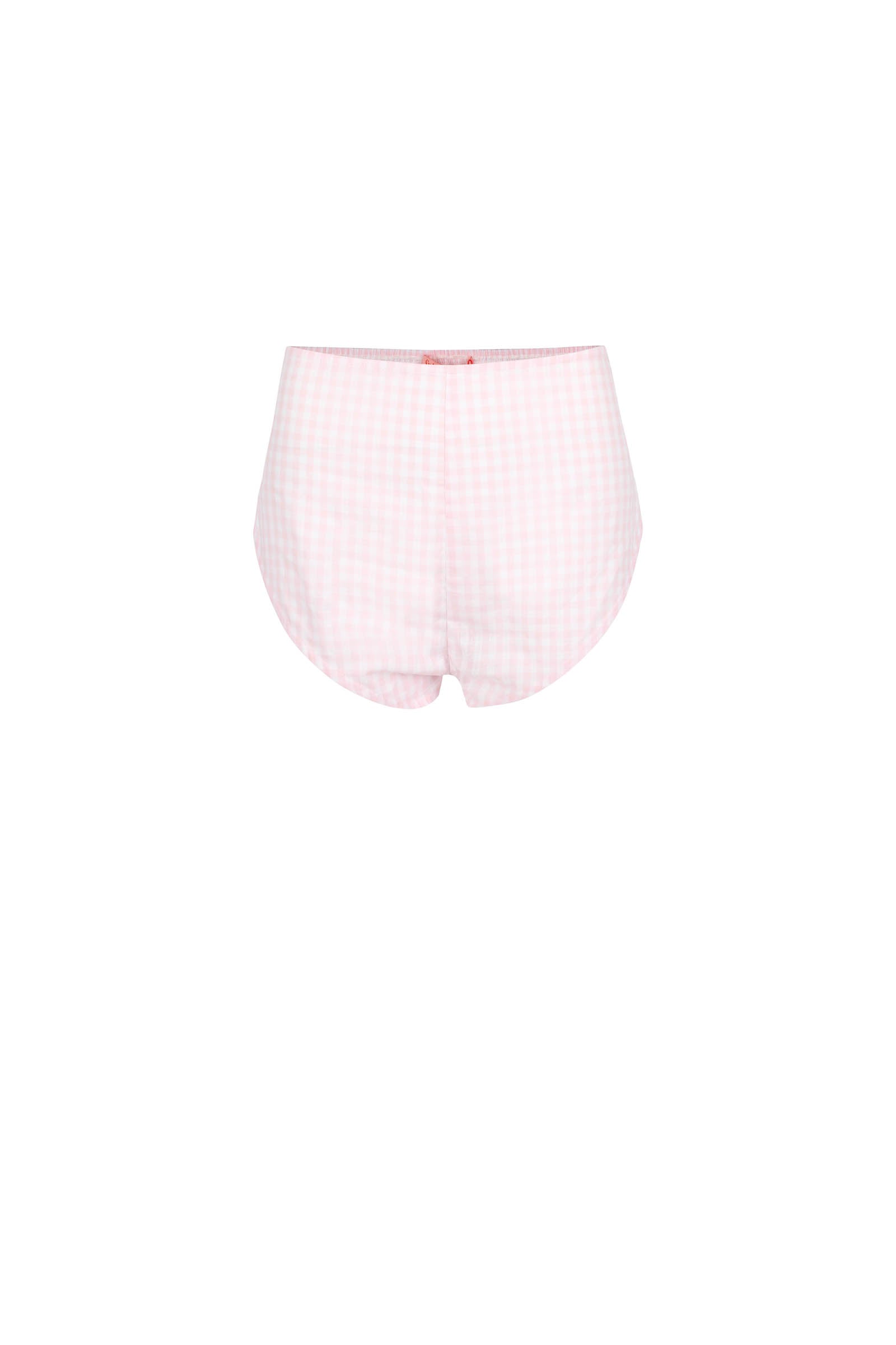 The Pink Gingham Playsuit Set