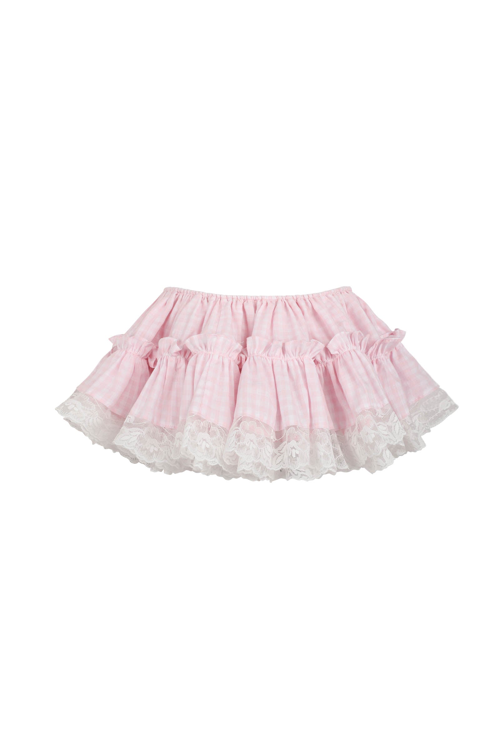 The Pink Gingham Degas Skirt